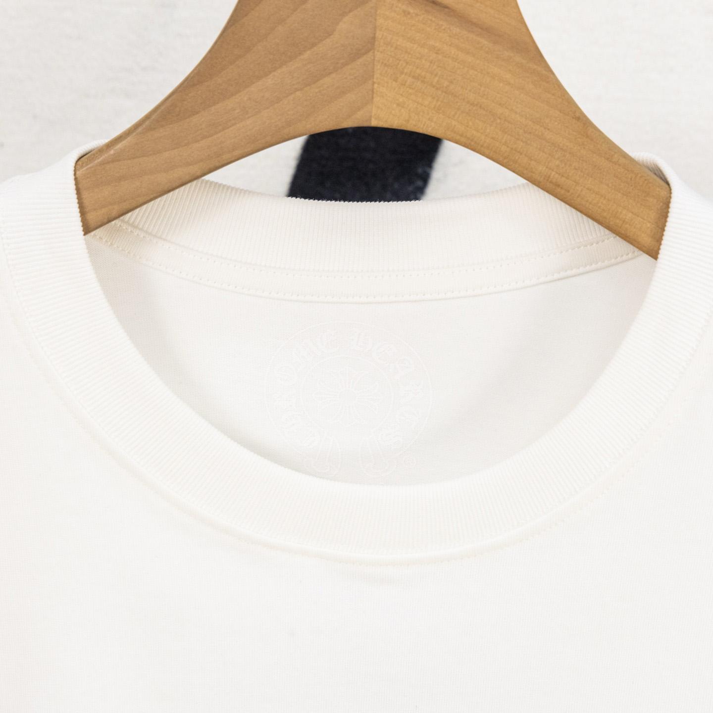 Chrome Hearts Cotton Printed Tee  'White' - DesignerGu