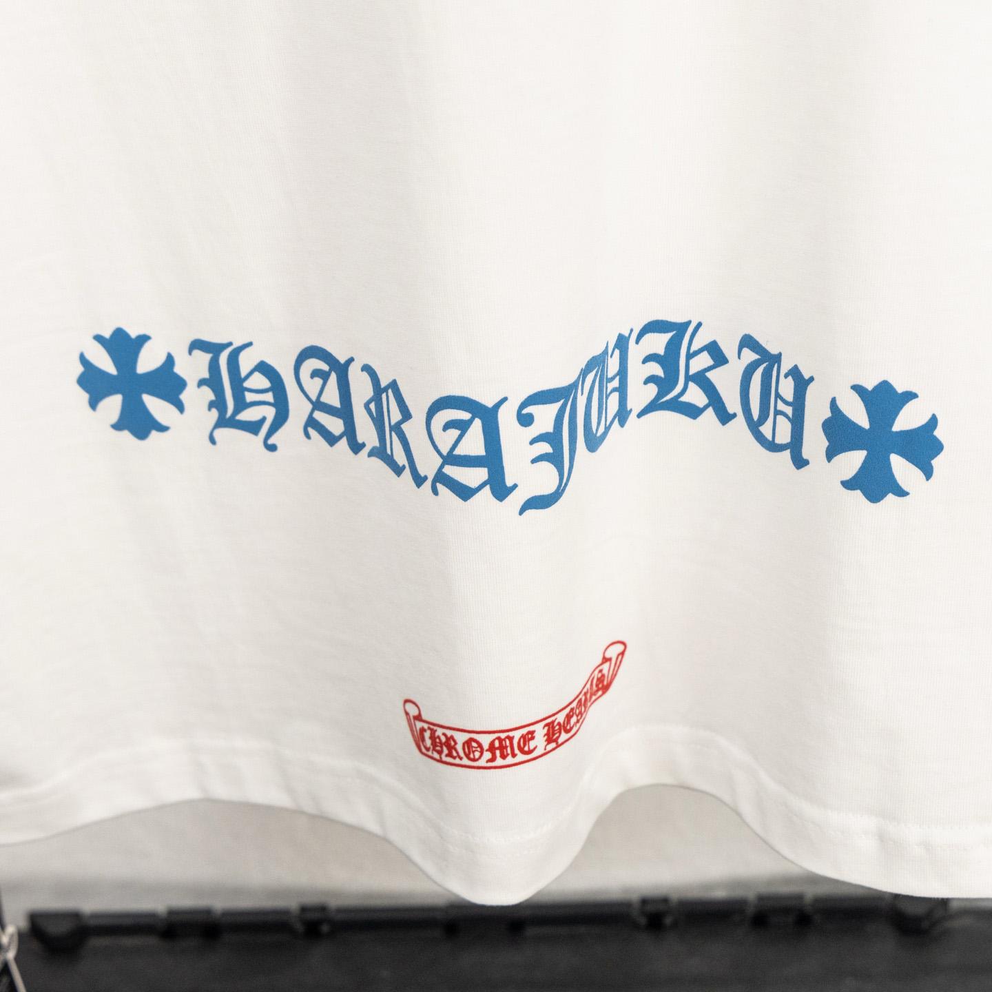 Chrome Hearts Cotton Printed Tee  'White' - DesignerGu
