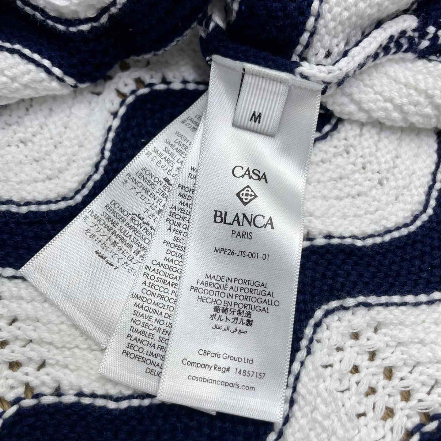 Casablanca Wave Knit Shirt 'Gradient Wave' D0200 - DesignerGu