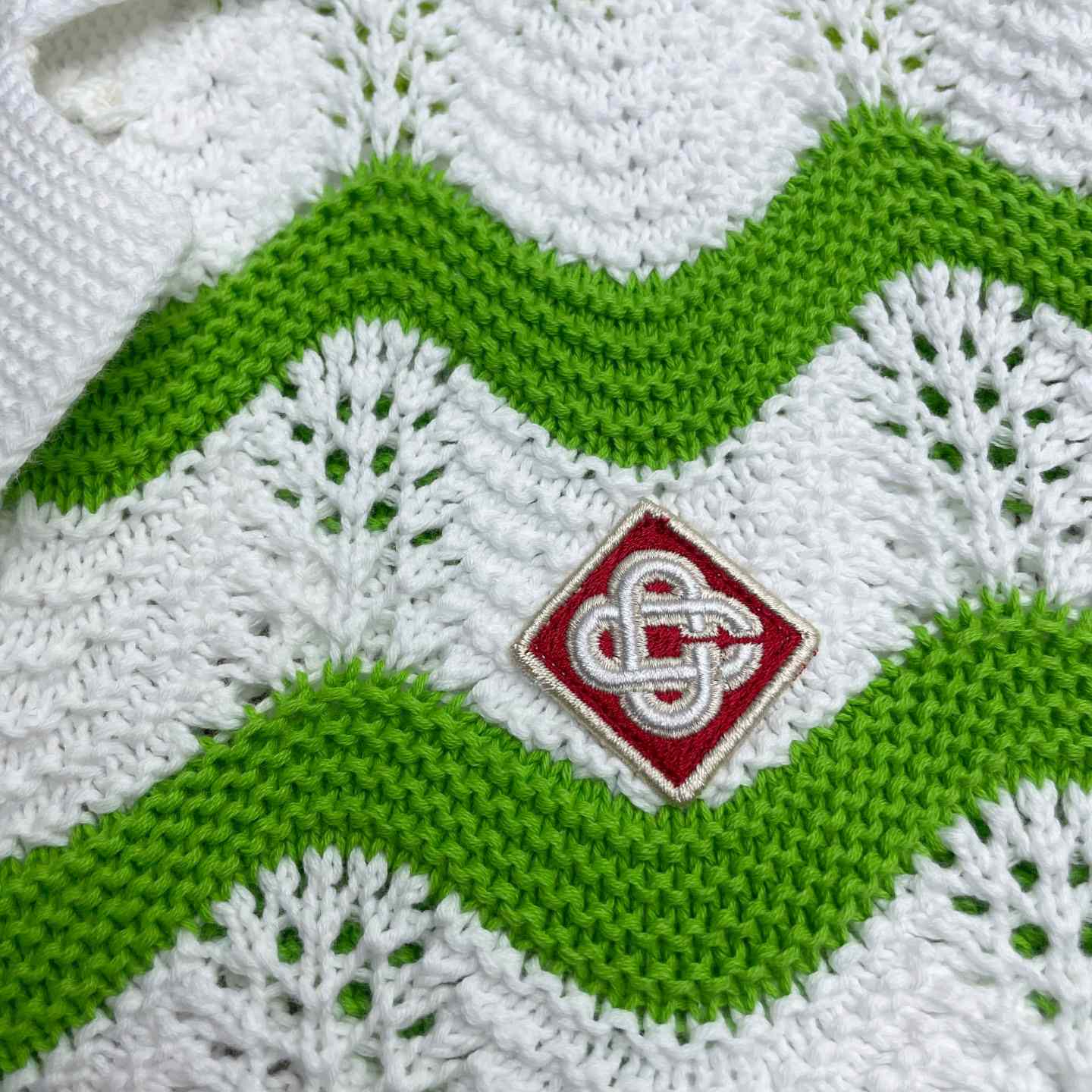 Casablanca Wave Knit Shirt 'Gradient Wave' D0200 - DesignerGu
