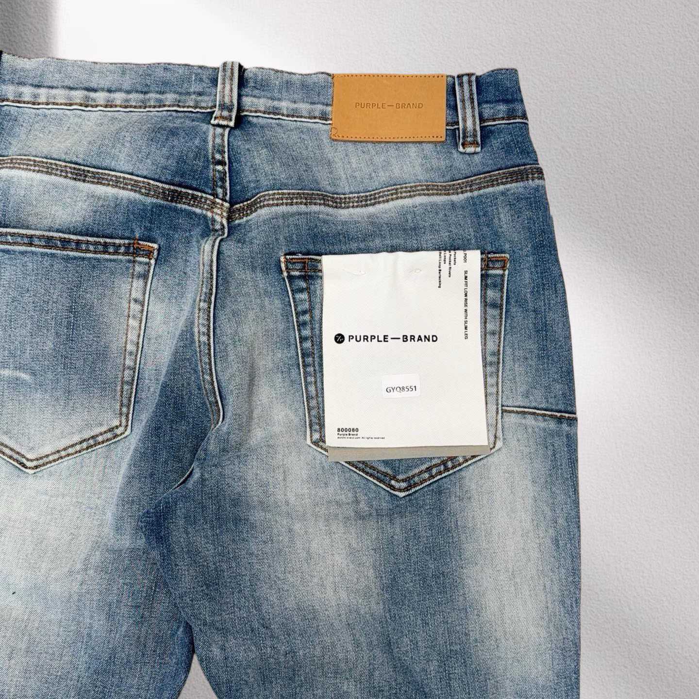 Purple-Brand Jeans 8551 - DesignerGu