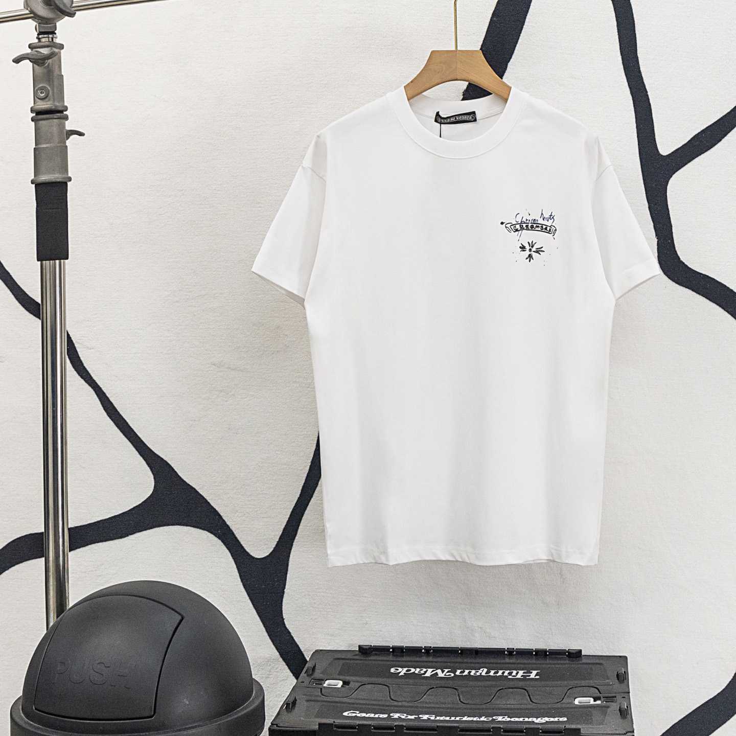 Chrome Hearts Cross-printed horseshoe T-shirt  'Black' - DesignerGu