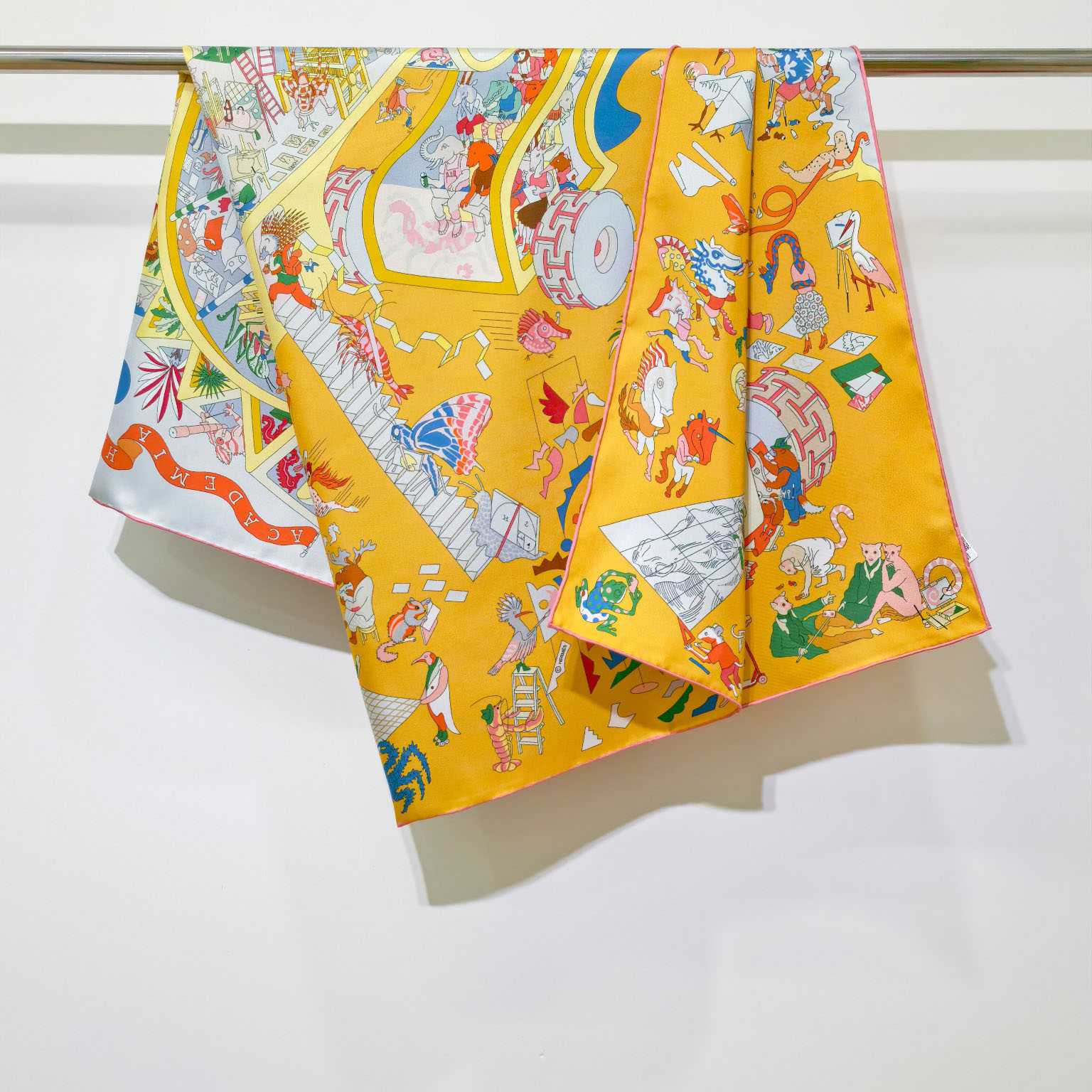 Hermes Academia Hippica Scarf 90 - DesignerGu