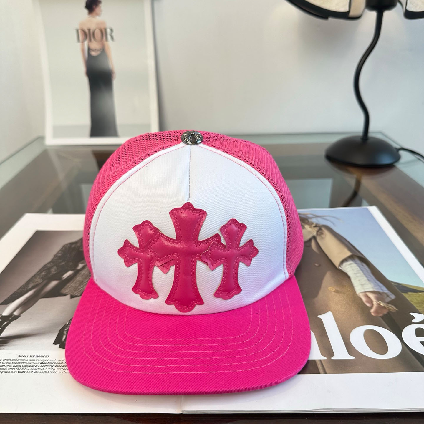 Chrome Heart Triple Cross Hat - DesignerGu