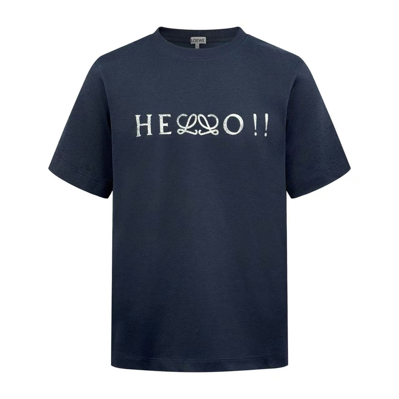 Loewe Regular Fit T-shirt In Cotton Blend - DesignerGu