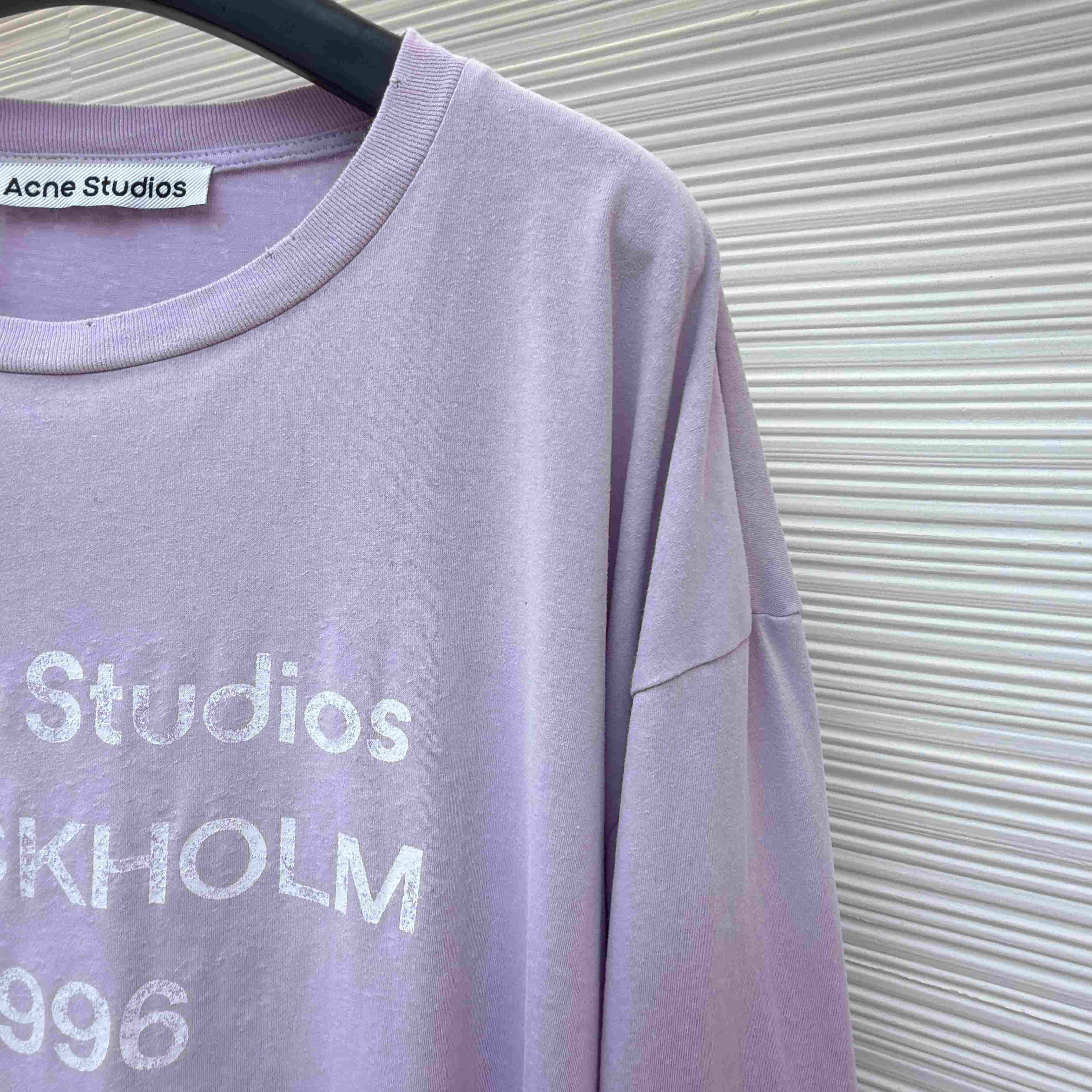 Acne Studios Sprayed 1996 Logo T-shirt - DesignerGu