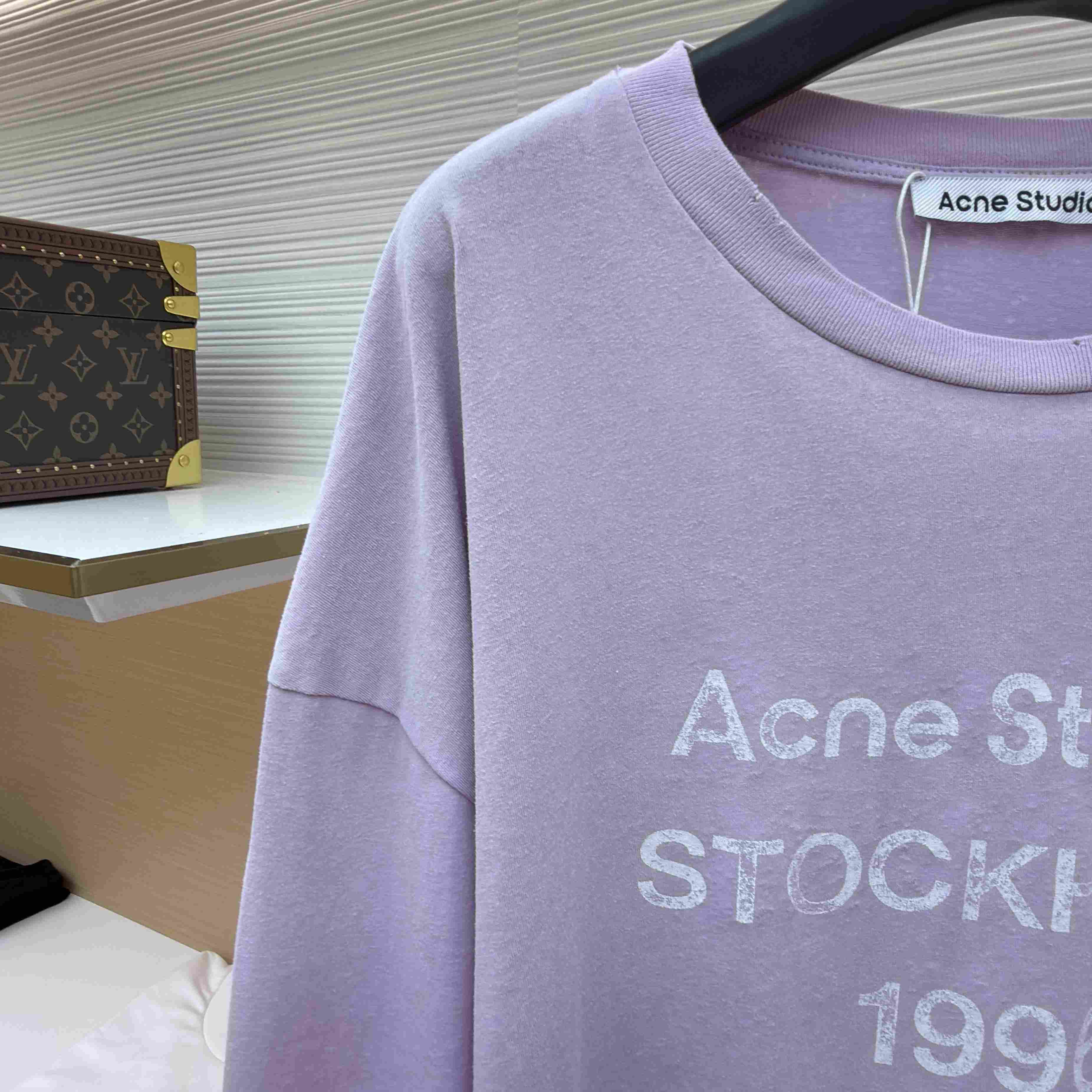 Acne Studios Sprayed 1996 Logo T-shirt - DesignerGu