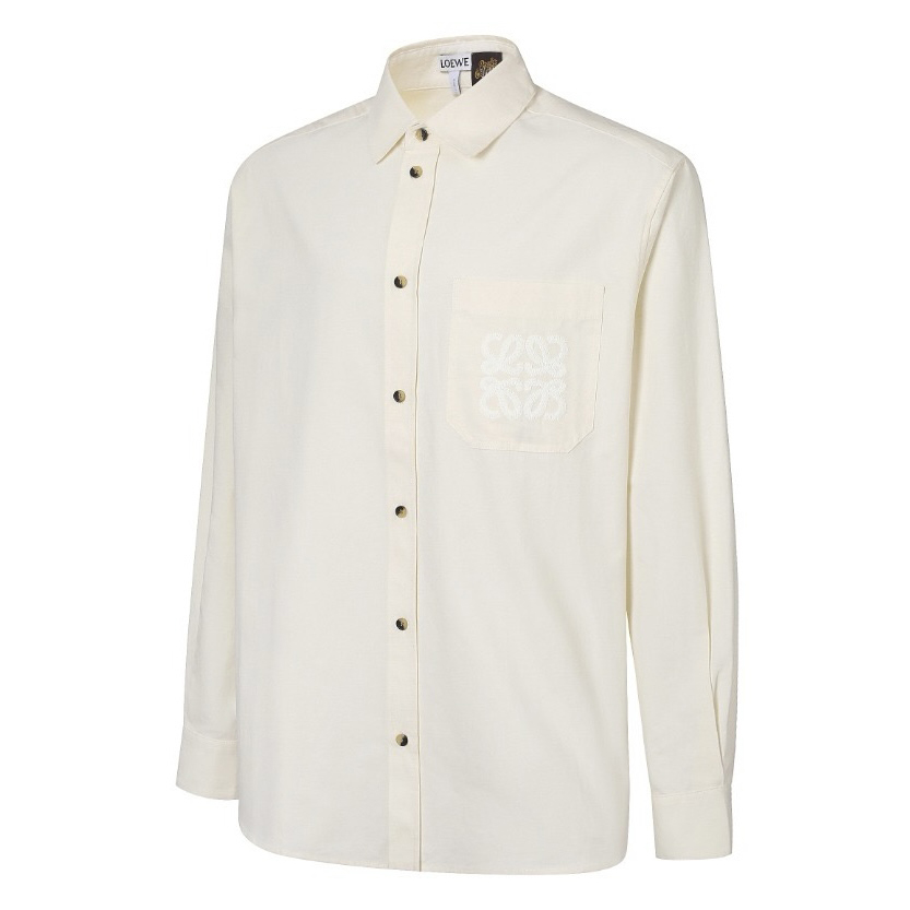 Loewe Shirt In Lyocell  L - DesignerGu