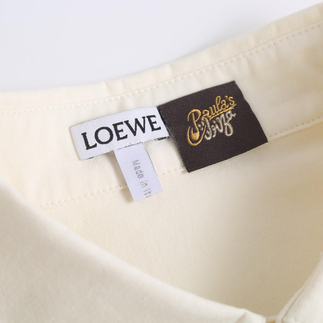 Loewe Shirt In Lyocell  L - DesignerGu