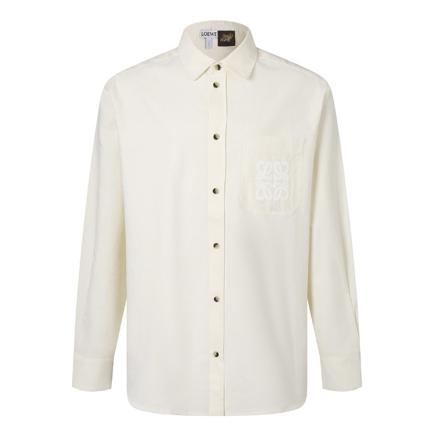 Loewe Shirt In Lyocell  L - DesignerGu