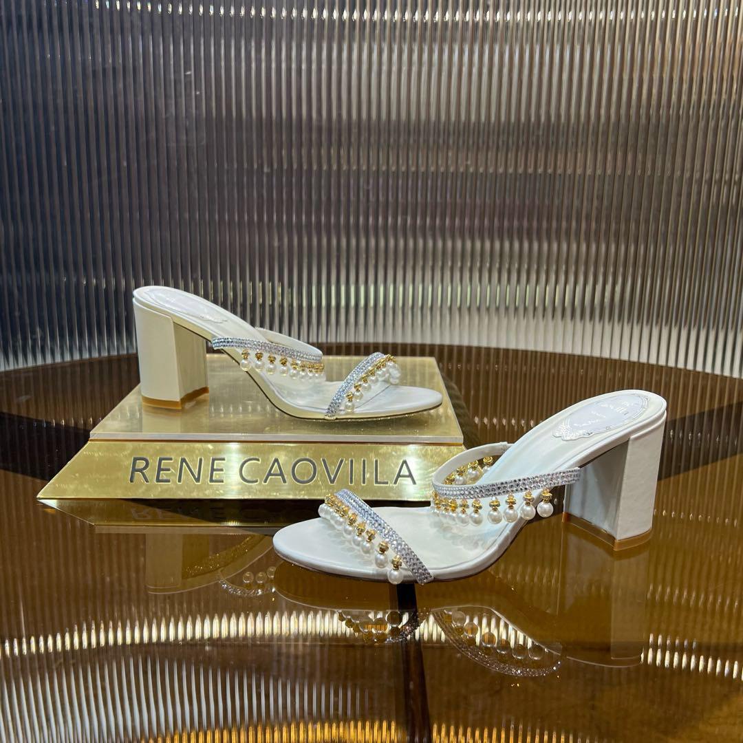 Rene CaovillaChandelier Mules - DesignerGu