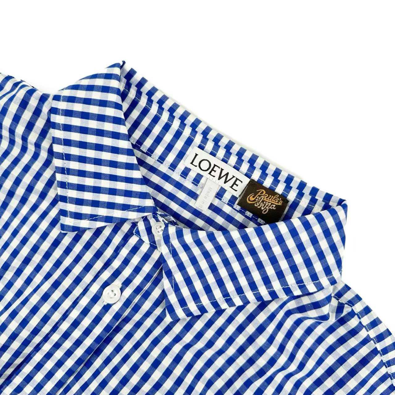 Loewe Short Sleeve Shirt In Cotton - DesignerGu