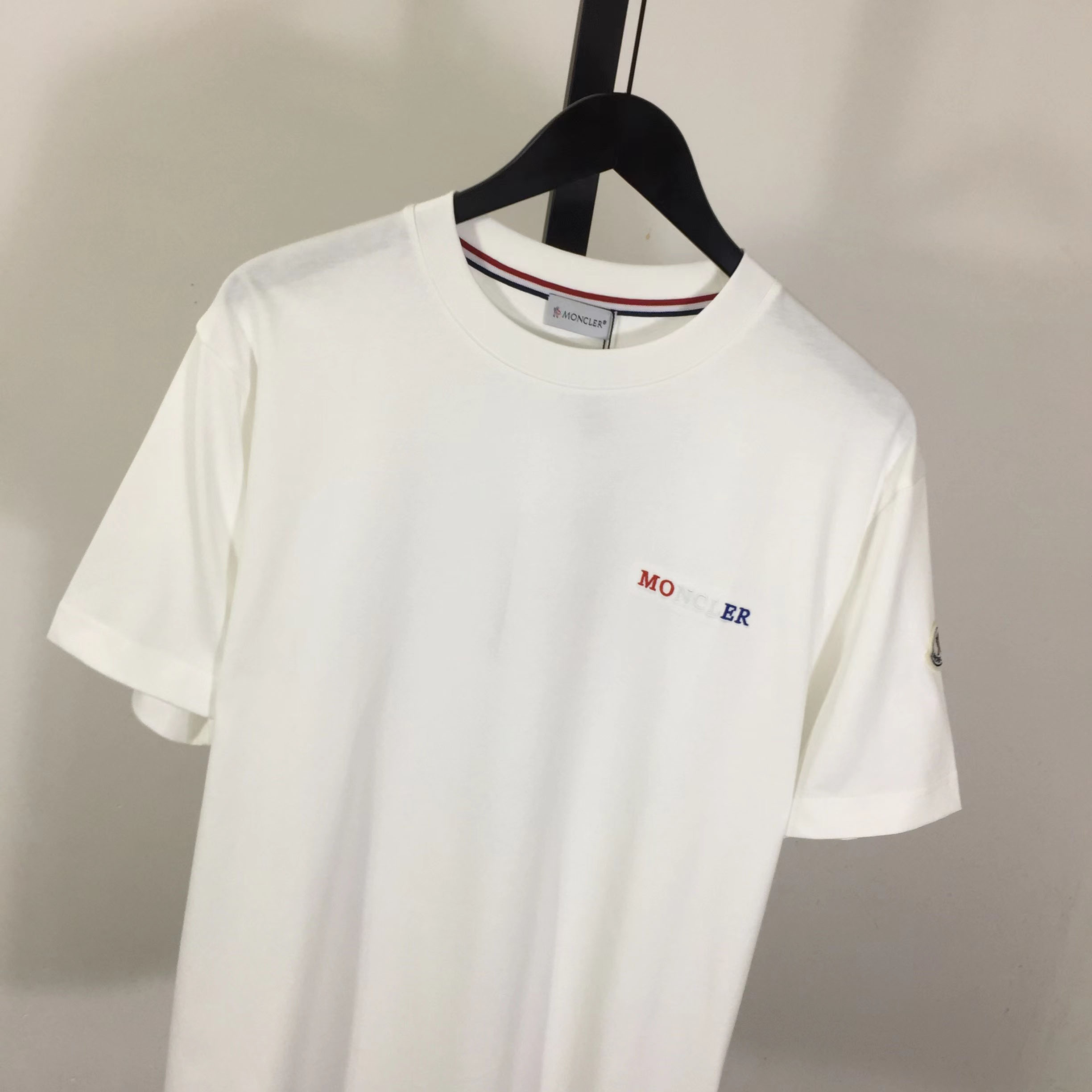 Moncler Logo-Print Cotton-Jersey T-Shirt - DesignerGu