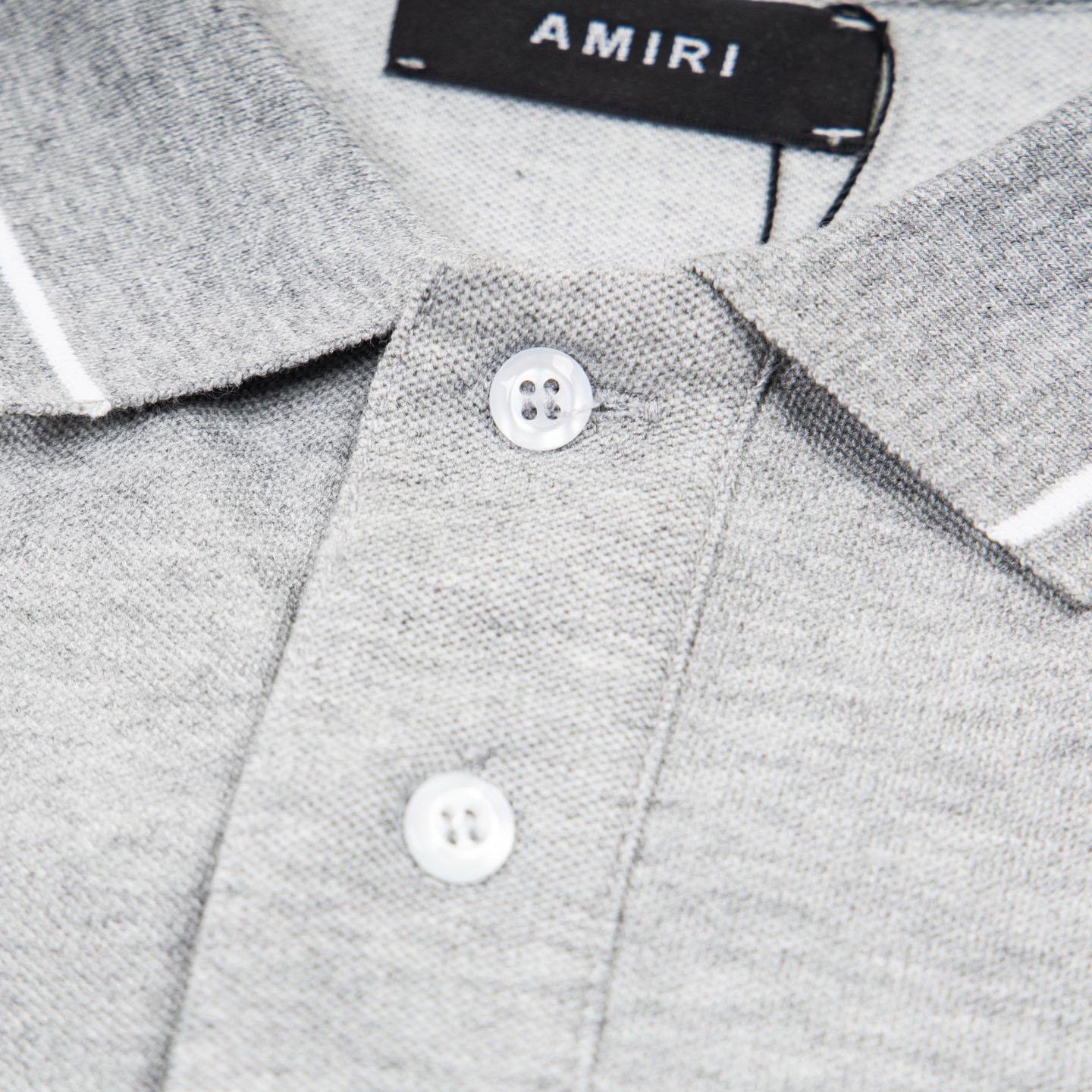 Amiri  MA Core Logo Polo - DesignerGu