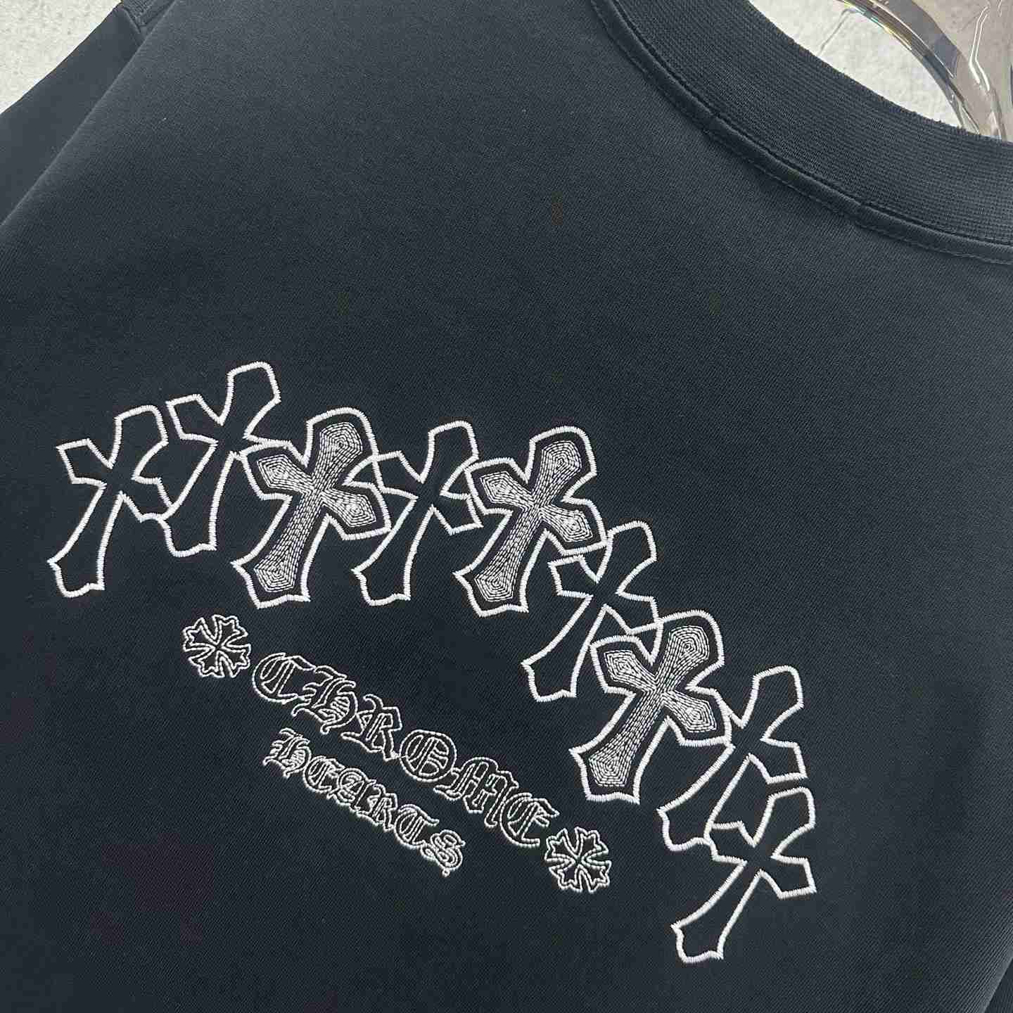 Chrome Hearts  Embroidered Sanskrit Cross T-Shirt 'White' - DesignerGu
