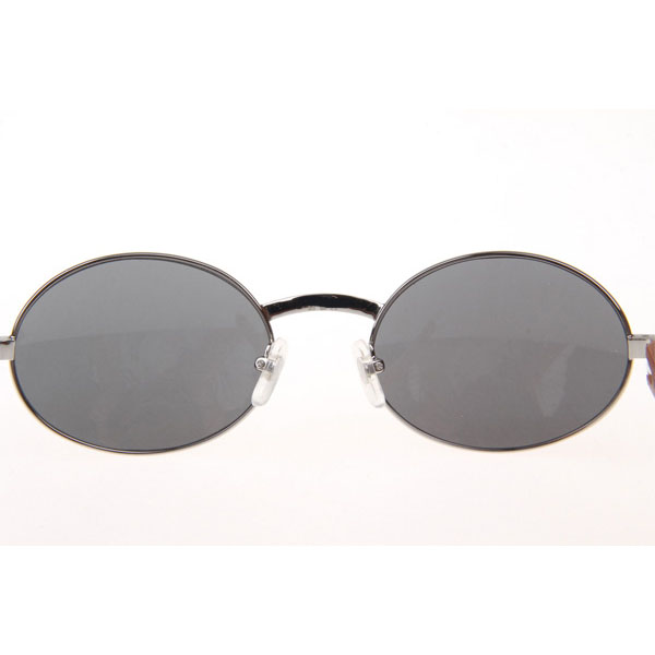 Cartier CT 7550178 Diamond Wood Sunglasses In Silver Grey - DesignerGu