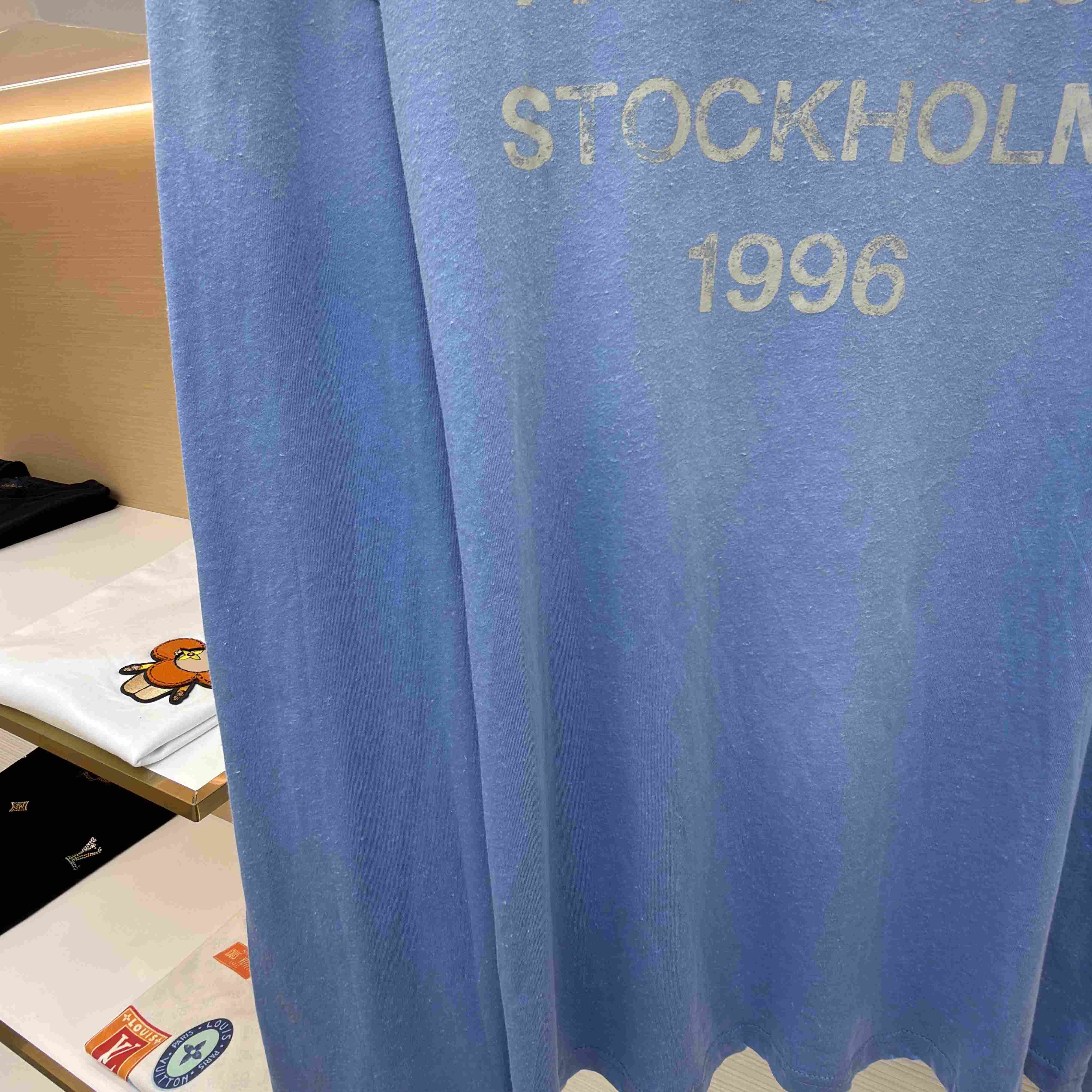 Acne Studios Sprayed 1996 Logo T-shirt - DesignerGu
