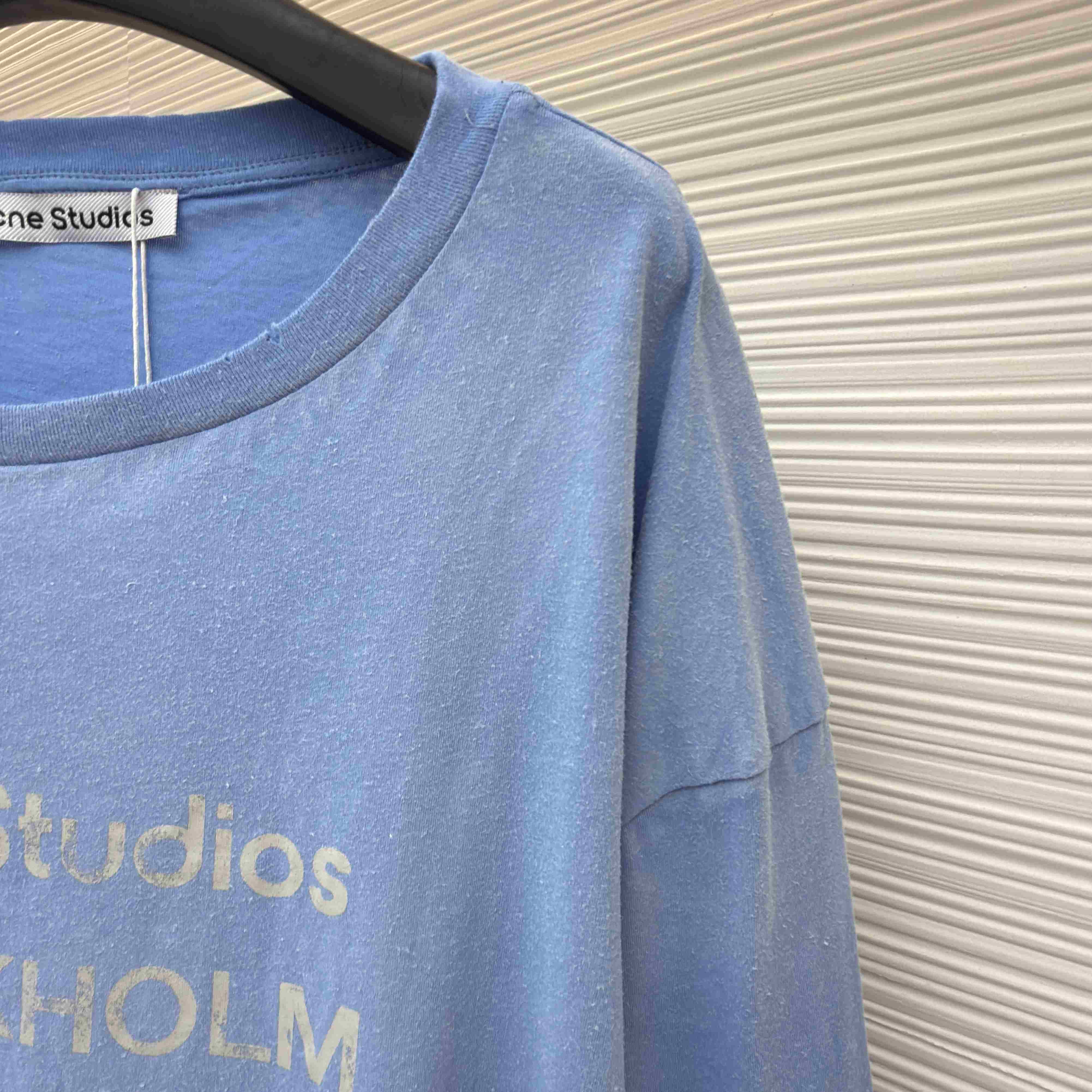 Acne Studios Sprayed 1996 Logo T-shirt - DesignerGu