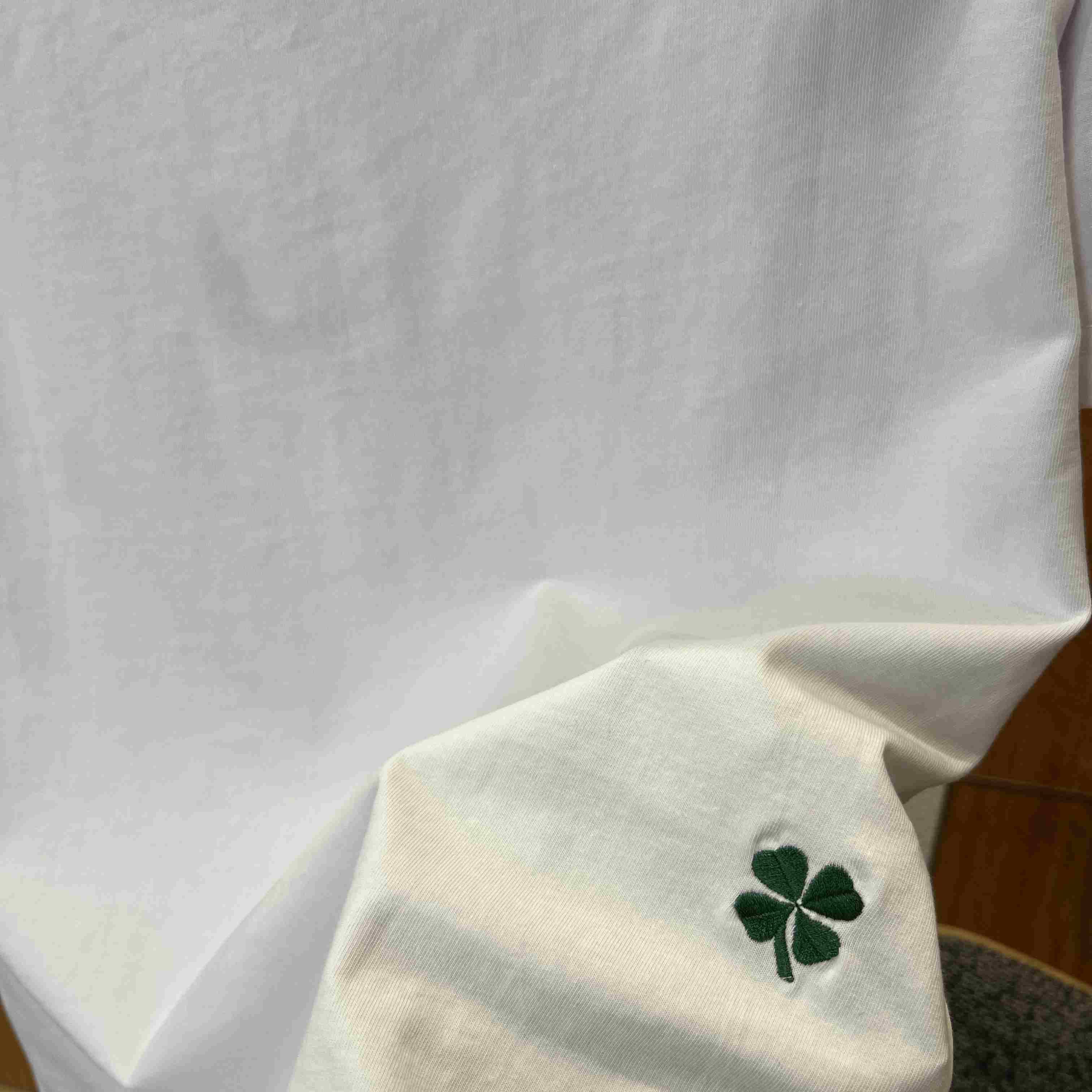 Dior T-Shirt with Dior Clover Embroidery - DesignerGu