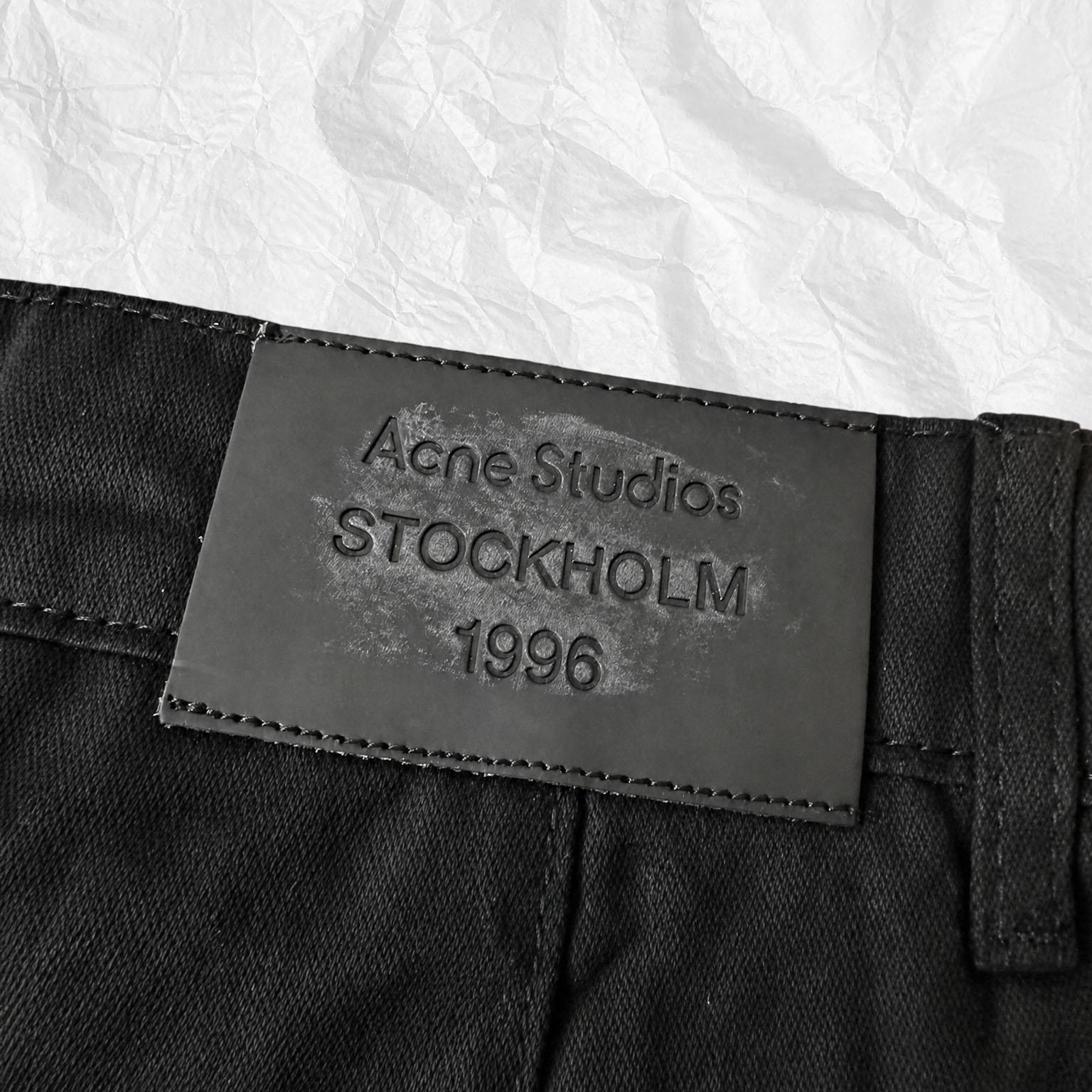 Acne Studios Mended Trousers - Regular Fit - DesignerGu