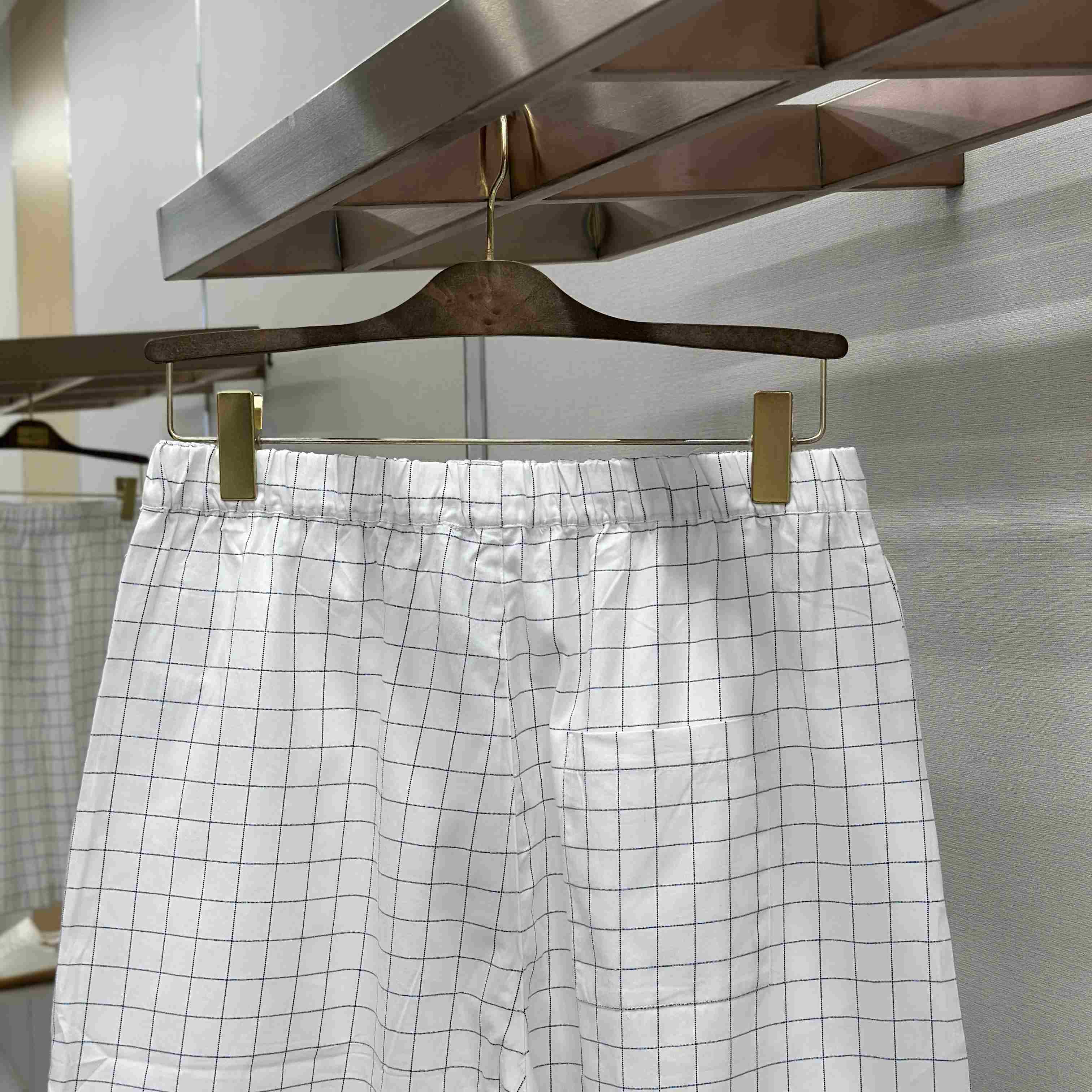 Acne Studios Casual Check Shorts - DesignerGu