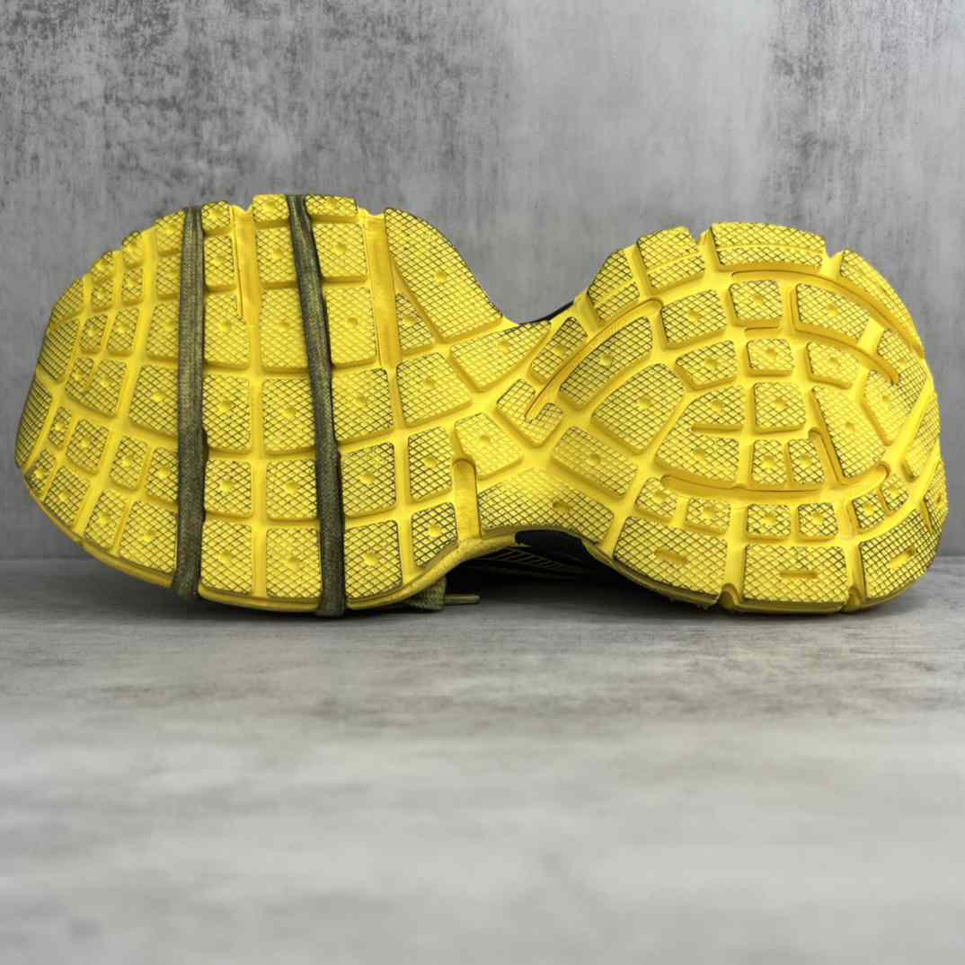 Balenciaga 3XL Sneaker 'Worn-Out - Yellow Black' - DesignerGu