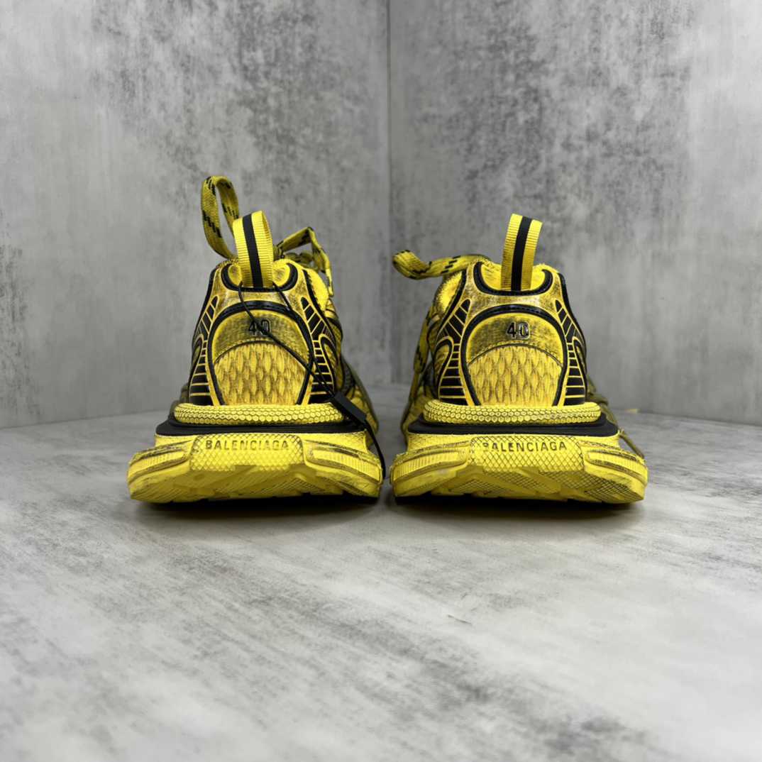 Balenciaga 3XL Sneaker 'Worn-Out - Yellow Black' - DesignerGu