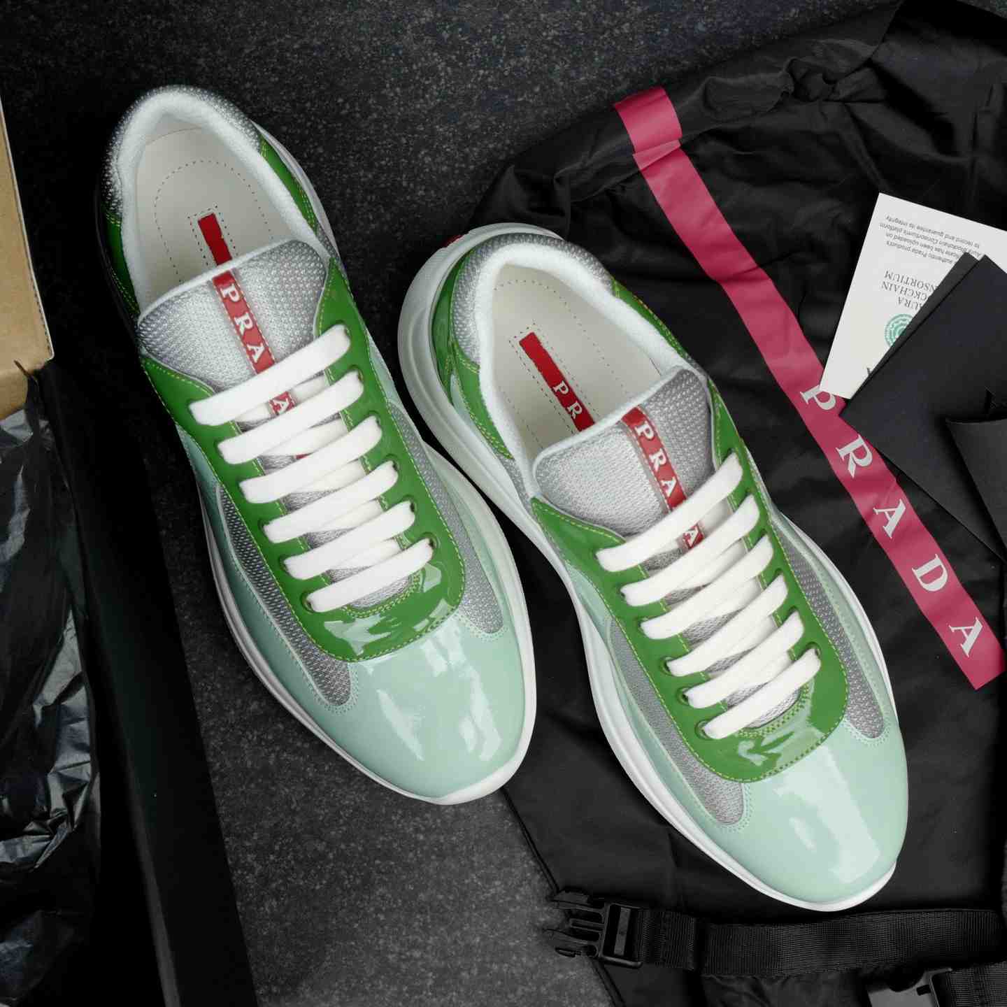 Prada America's Cup Sneakers - DesignerGu