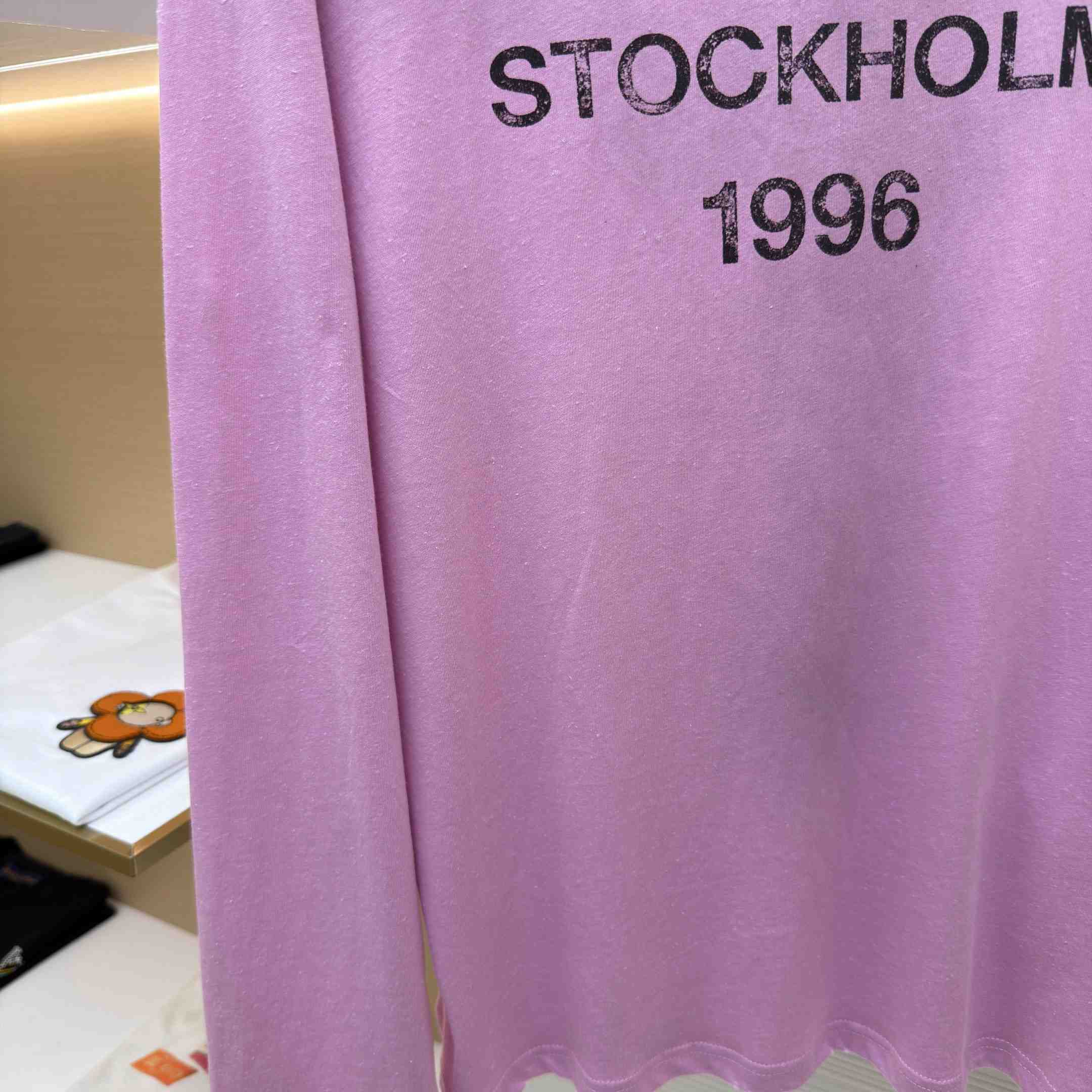 Acne Studios Sprayed 1996 Logo T-shirt - DesignerGu