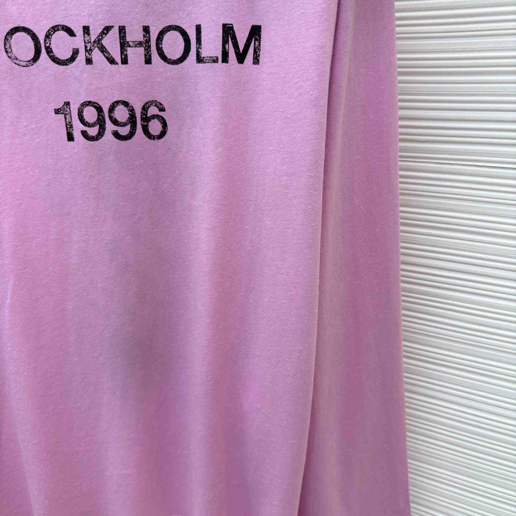 Acne Studios Sprayed 1996 Logo T-shirt - DesignerGu
