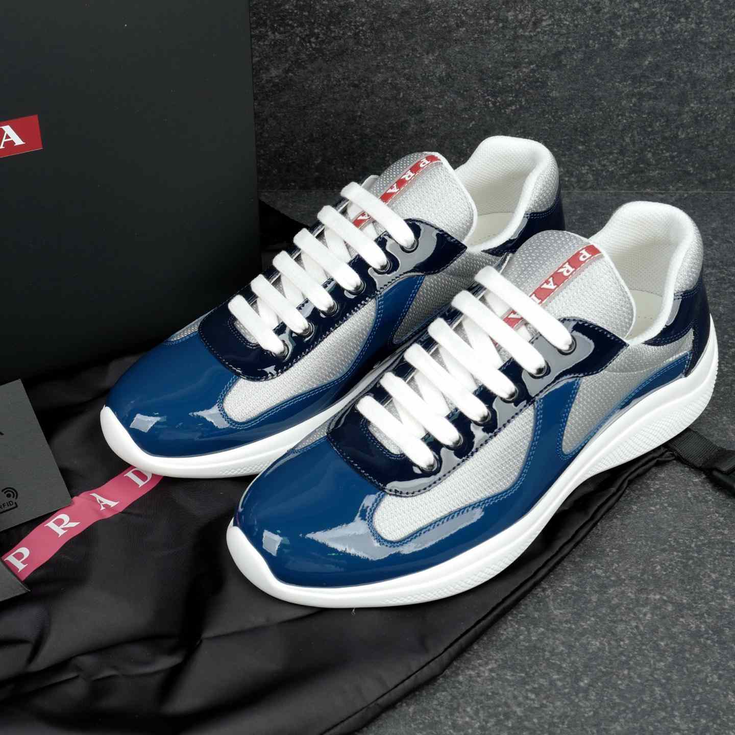 Prada America's Cup Sneakers（upon uk size） - DesignerGu