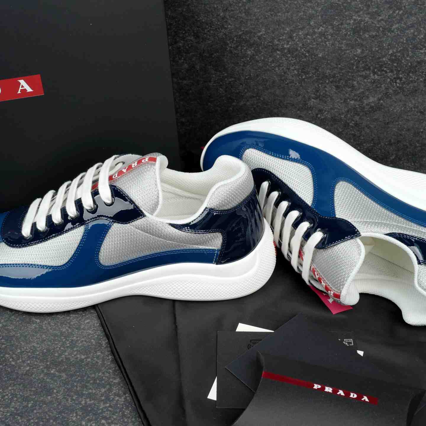 Prada America's Cup Sneakers（upon uk size） - DesignerGu