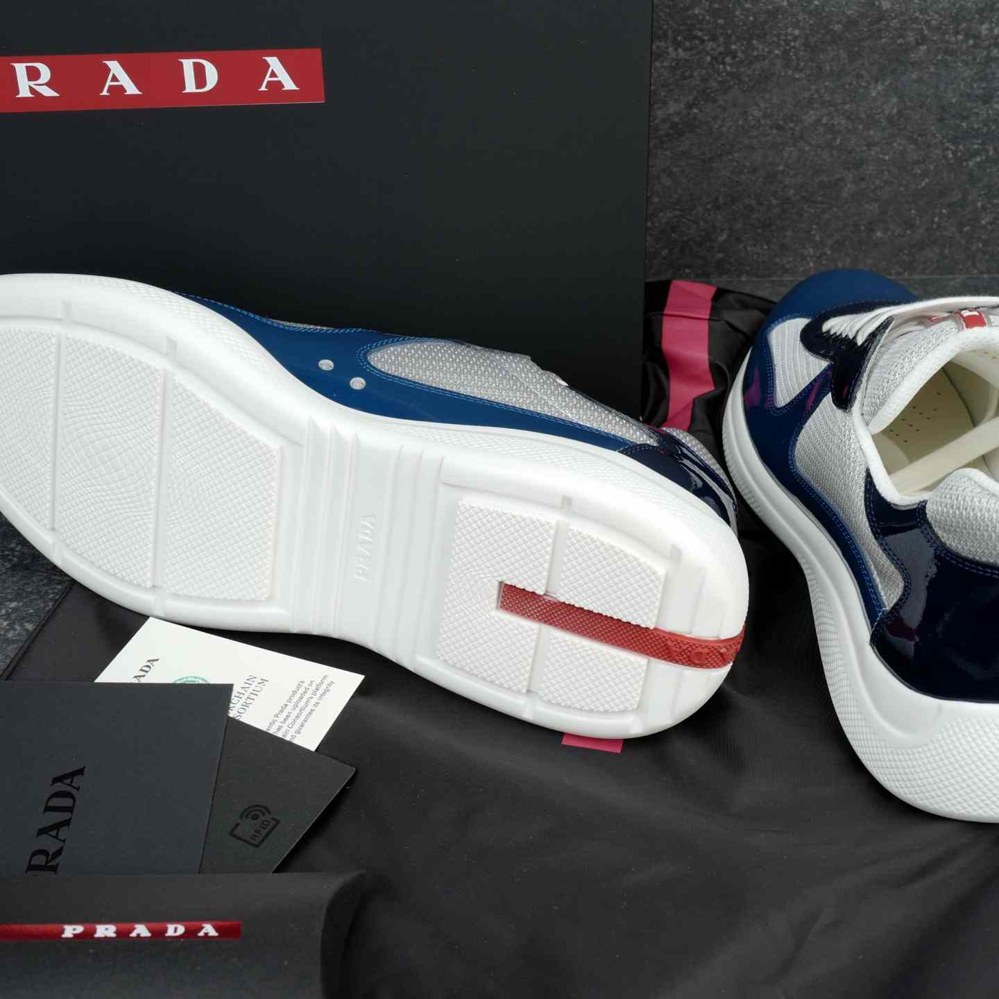 Prada America's Cup Sneakers（upon uk size） - DesignerGu