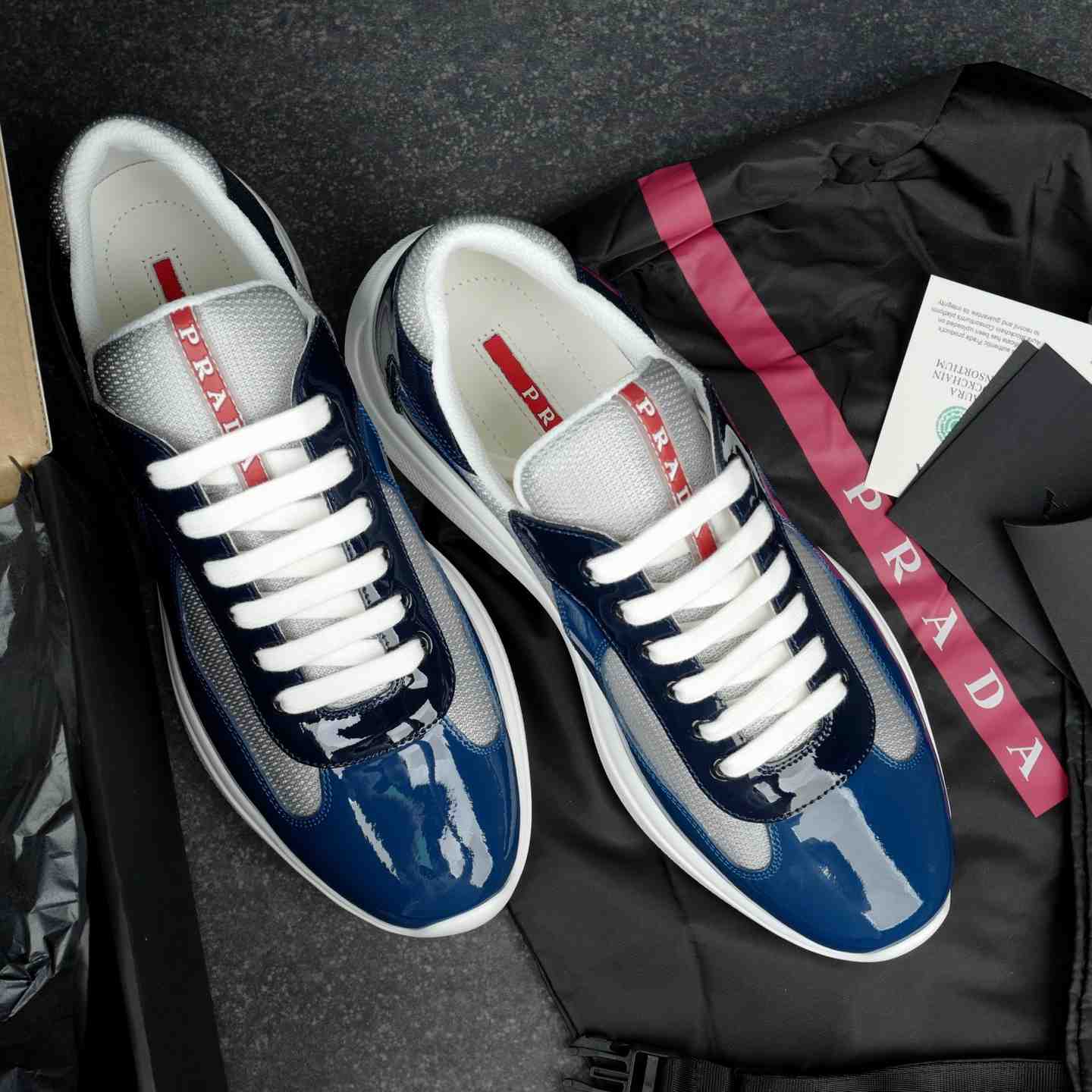 Prada America's Cup Sneakers（upon uk size） - DesignerGu