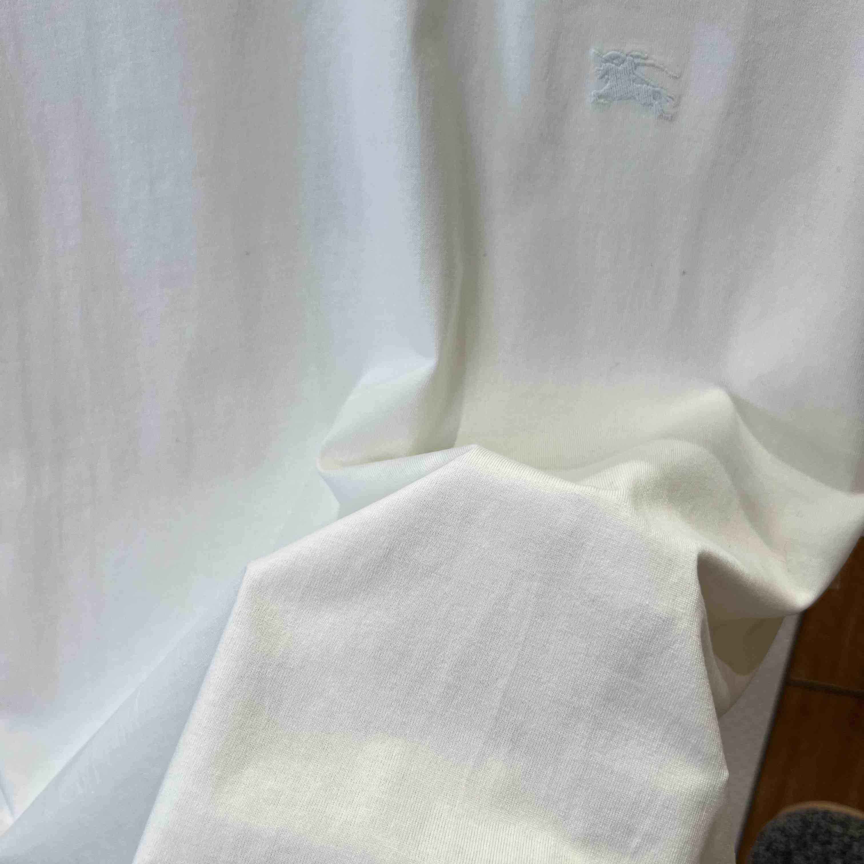 Burberry Check Piping Cotton T-shirt - DesignerGu