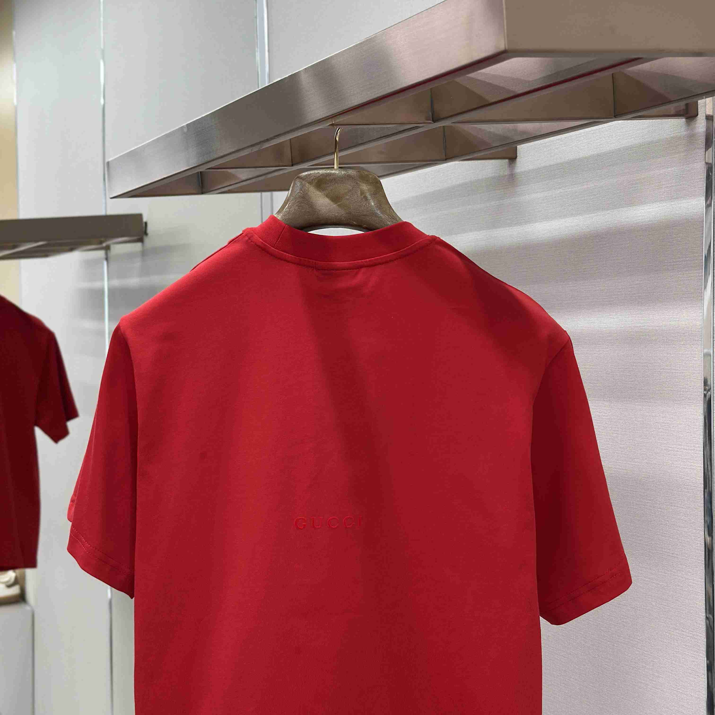 Gucci Cotton Jersey T-shirt With Print - DesignerGu