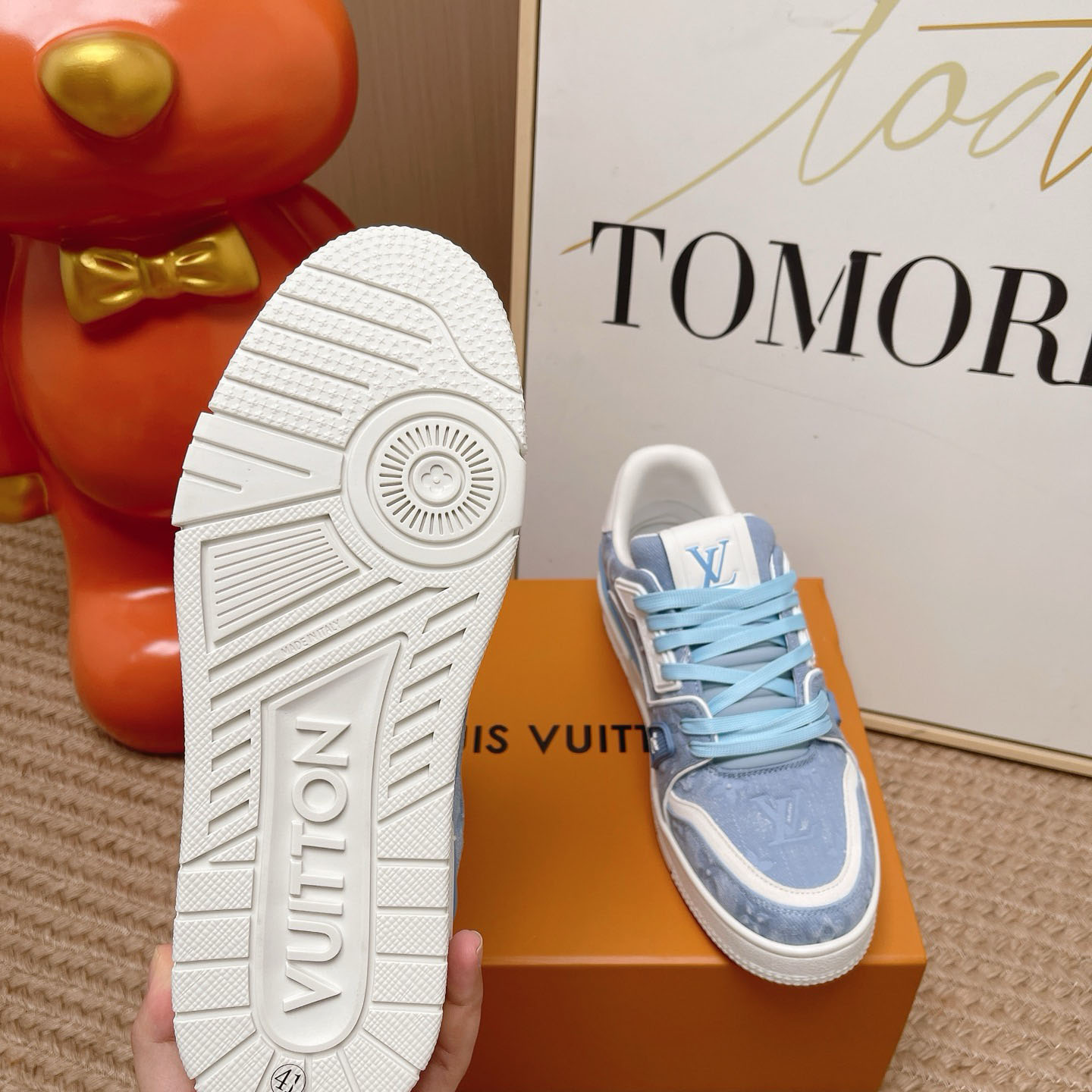 Louis Vuitton LV Trainer Sneaker 1AKBBU - DesignerGu