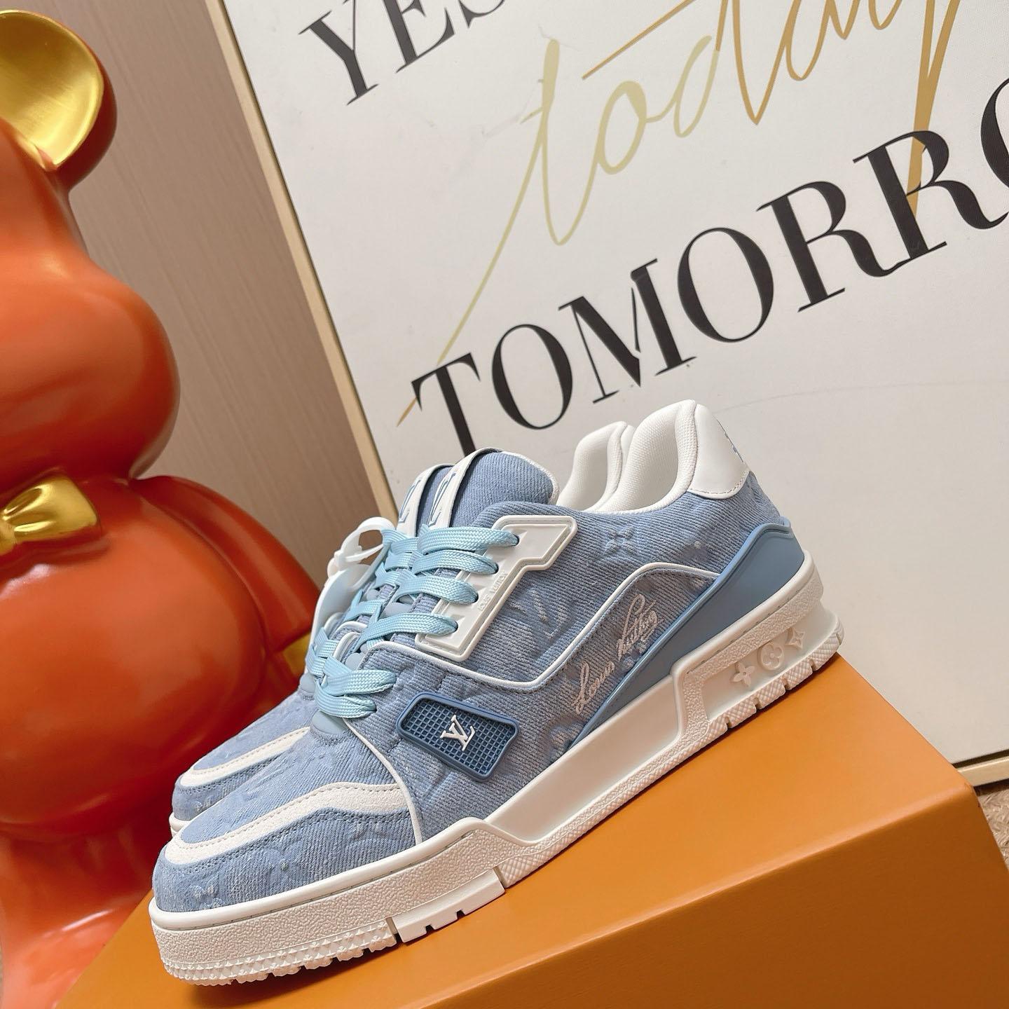 Louis Vuitton LV Trainer Sneaker 1AKBBU - DesignerGu