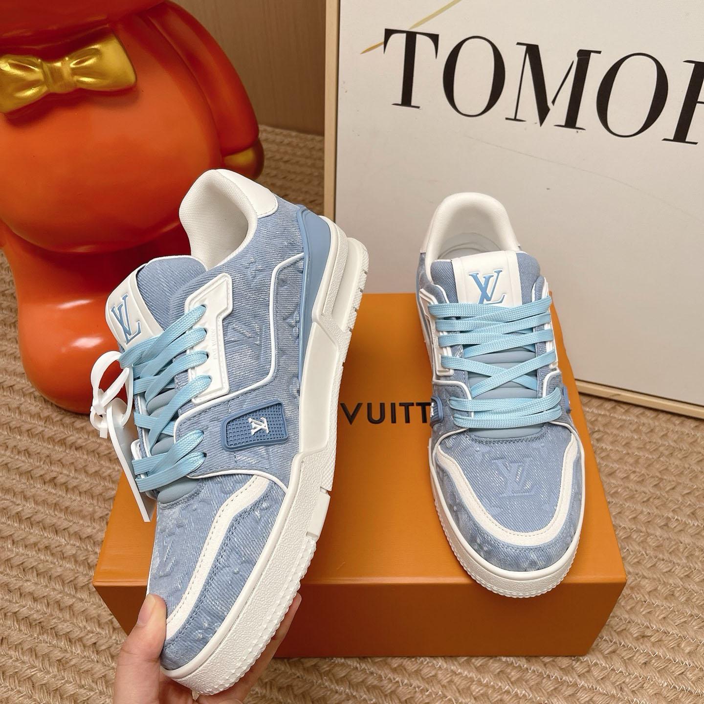 Louis Vuitton LV Trainer Sneaker 1AKBBU - DesignerGu
