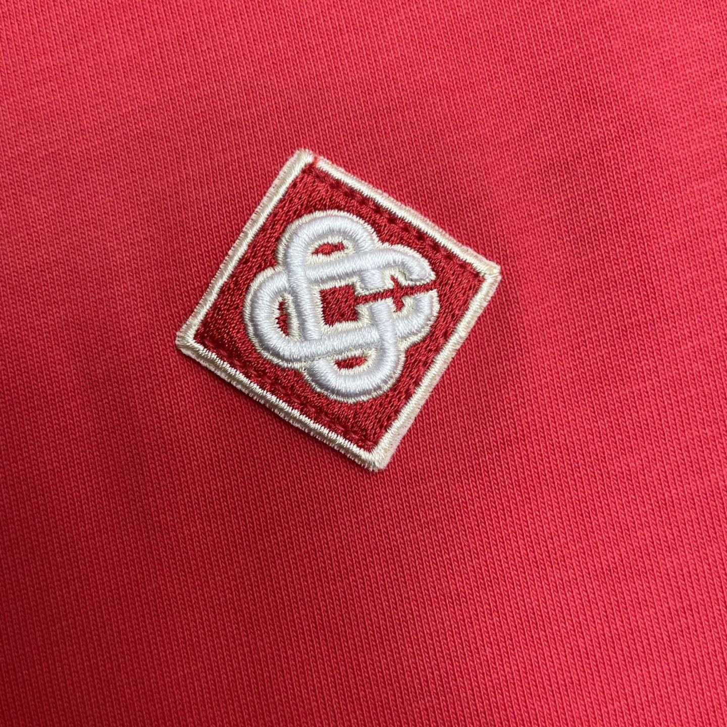 Casablanca  Red Diamond Logo Short Sleeve T‑Shirt C1153 - DesignerGu