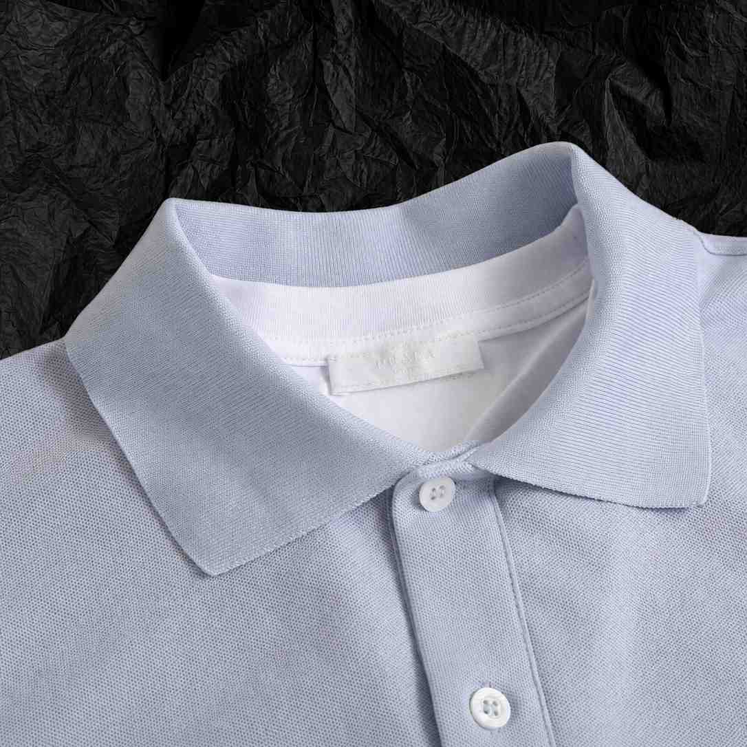 Prada Cotton Layered Polo Shirt - DesignerGu