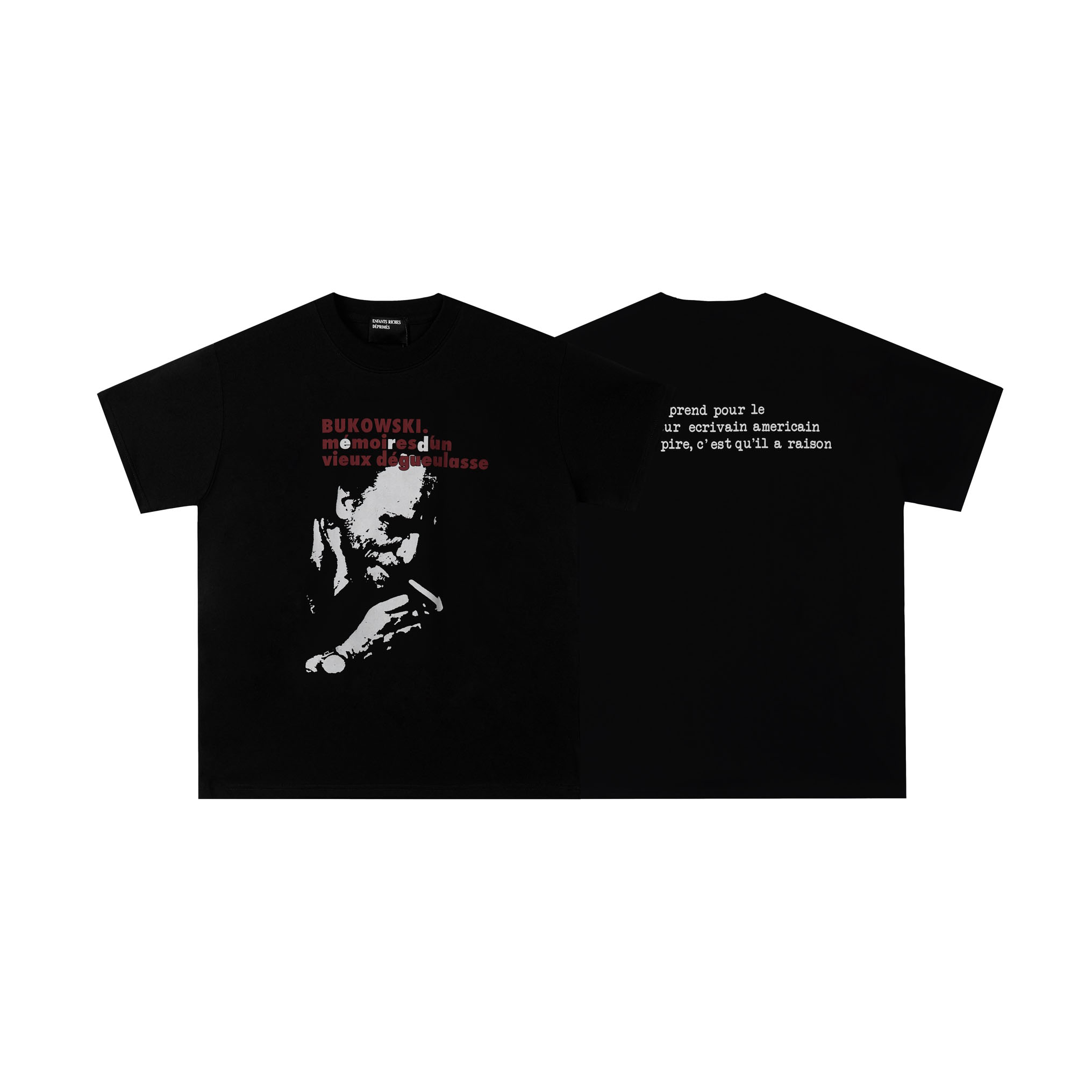 Enfants Riches Déprimés Maxfield Exclusive Bukowski T-Shirt - DesignerGu
