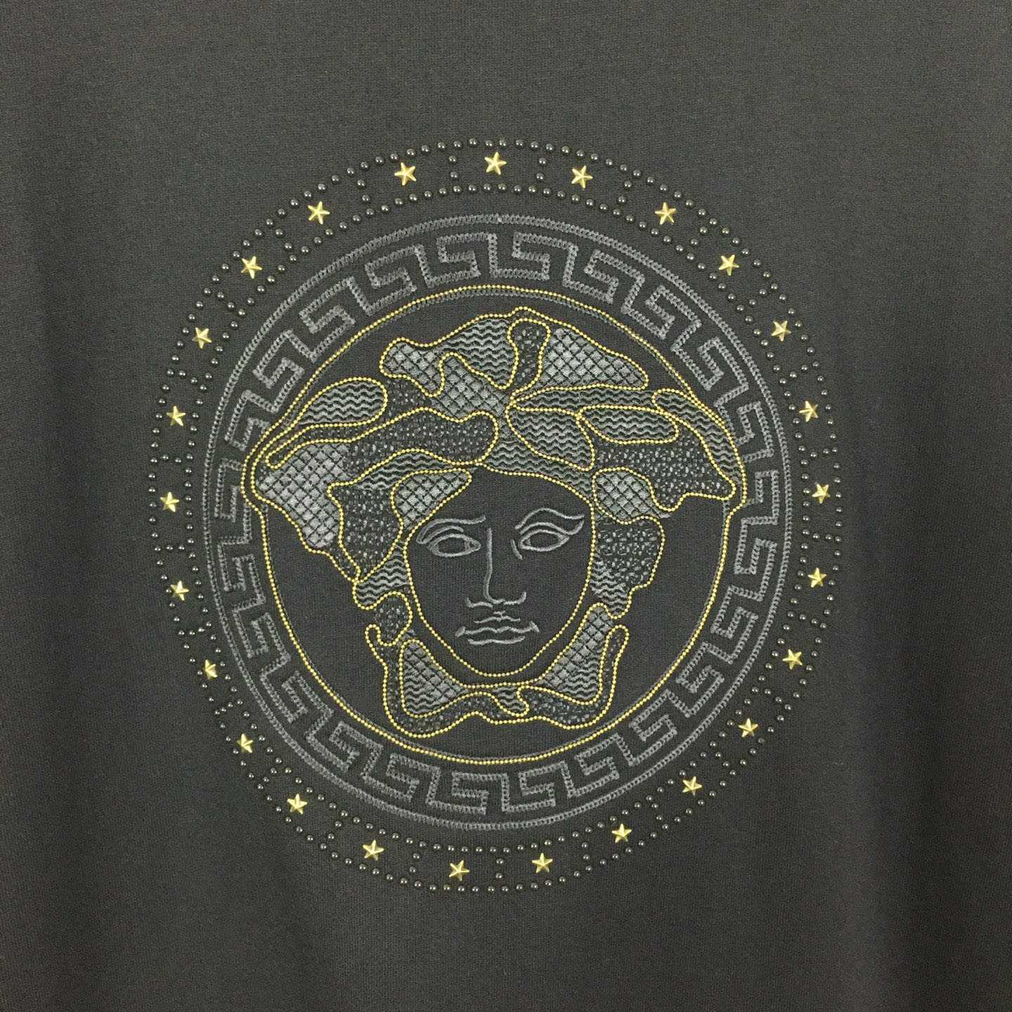 Versace Medusa Embellished T-shirt - DesignerGu