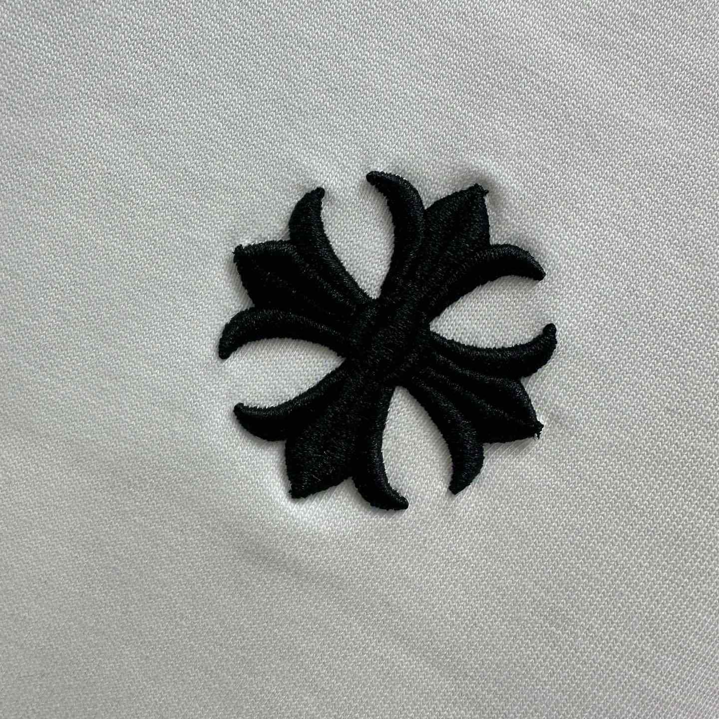 Chrome Hearts  Embroidered Cross Short Sleeve 'White' - DesignerGu