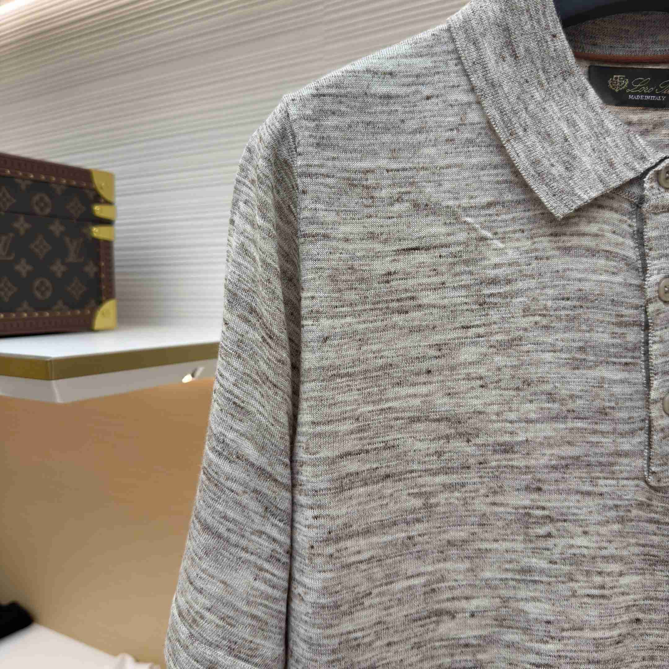 Loro Piana Linen Polo Shirt - DesignerGu