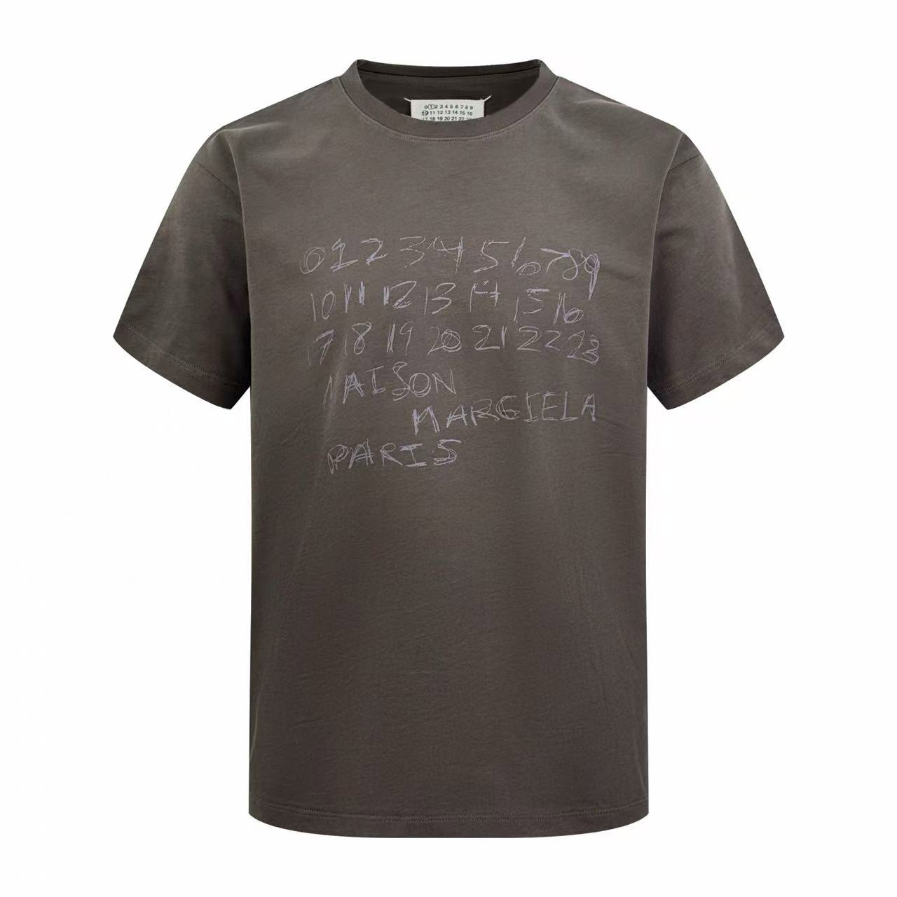 Maison Margiela Numerical Cotton T-shirt - DesignerGu