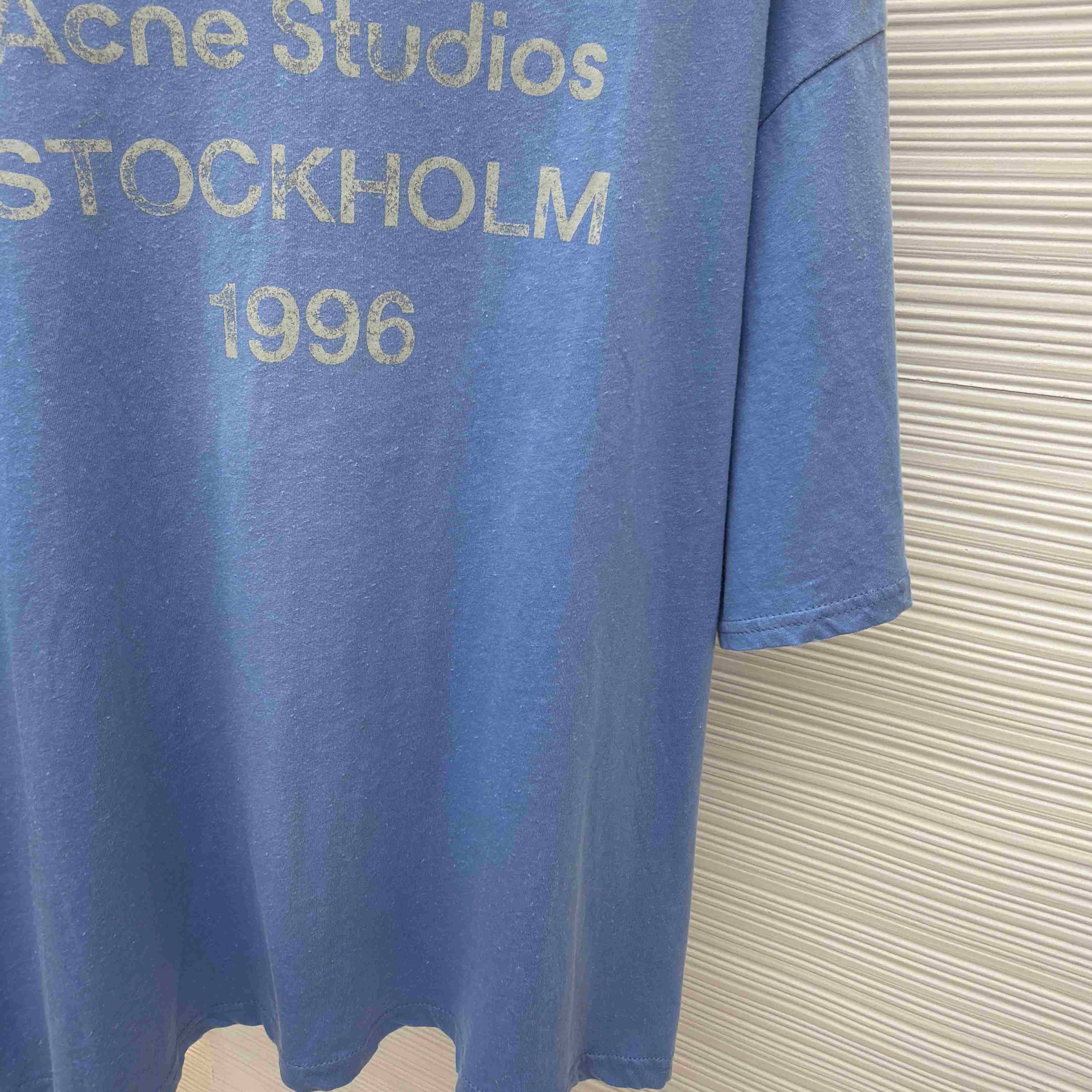 Acne Studios  Sprayed Logo T-shirt - DesignerGu