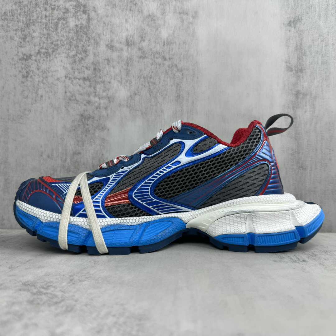  Balenciaga 3XL Sneaker 'Worn-Out - Blue Red' - DesignerGu