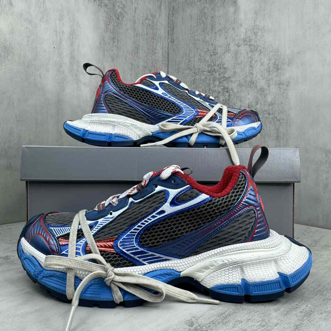  Balenciaga 3XL Sneaker 'Worn-Out - Blue Red' - DesignerGu