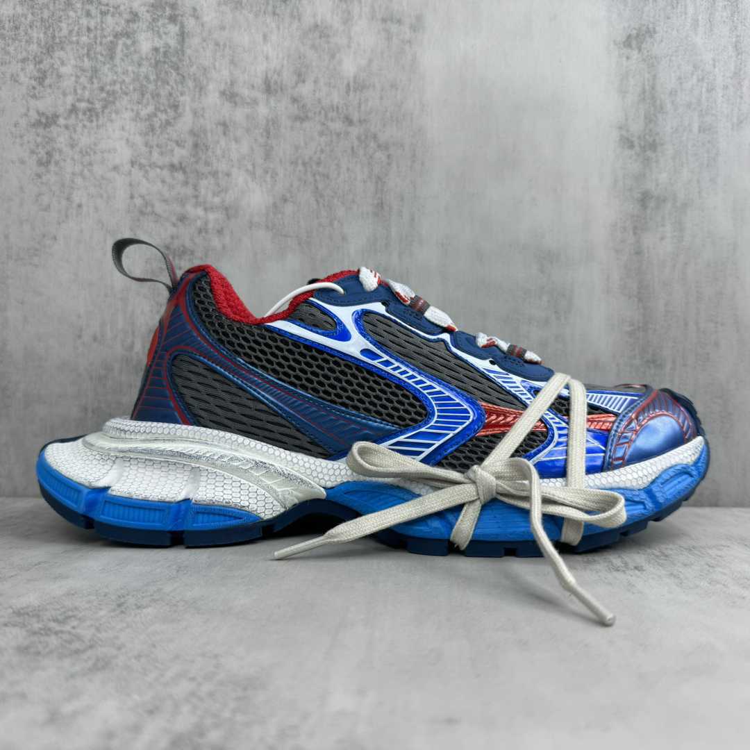  Balenciaga 3XL Sneaker 'Worn-Out - Blue Red' - DesignerGu